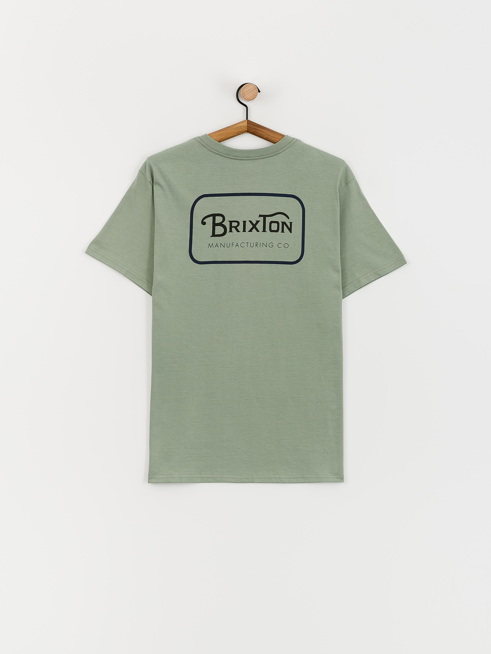 Brixton Grade Stt Póló (chinois green/washed navy/wash)