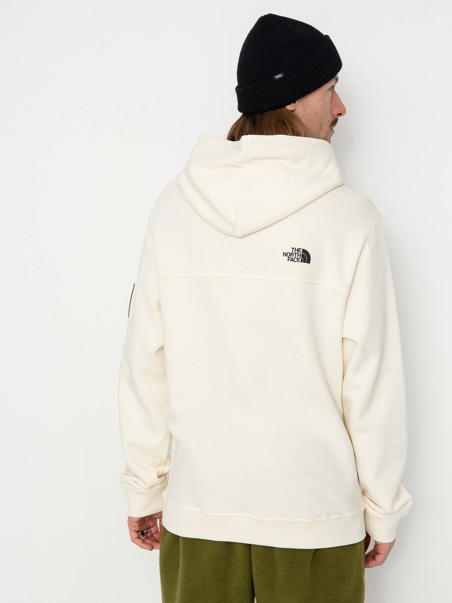 The North Face Fine Alpine HD Kapucnis pulóver (white dune)