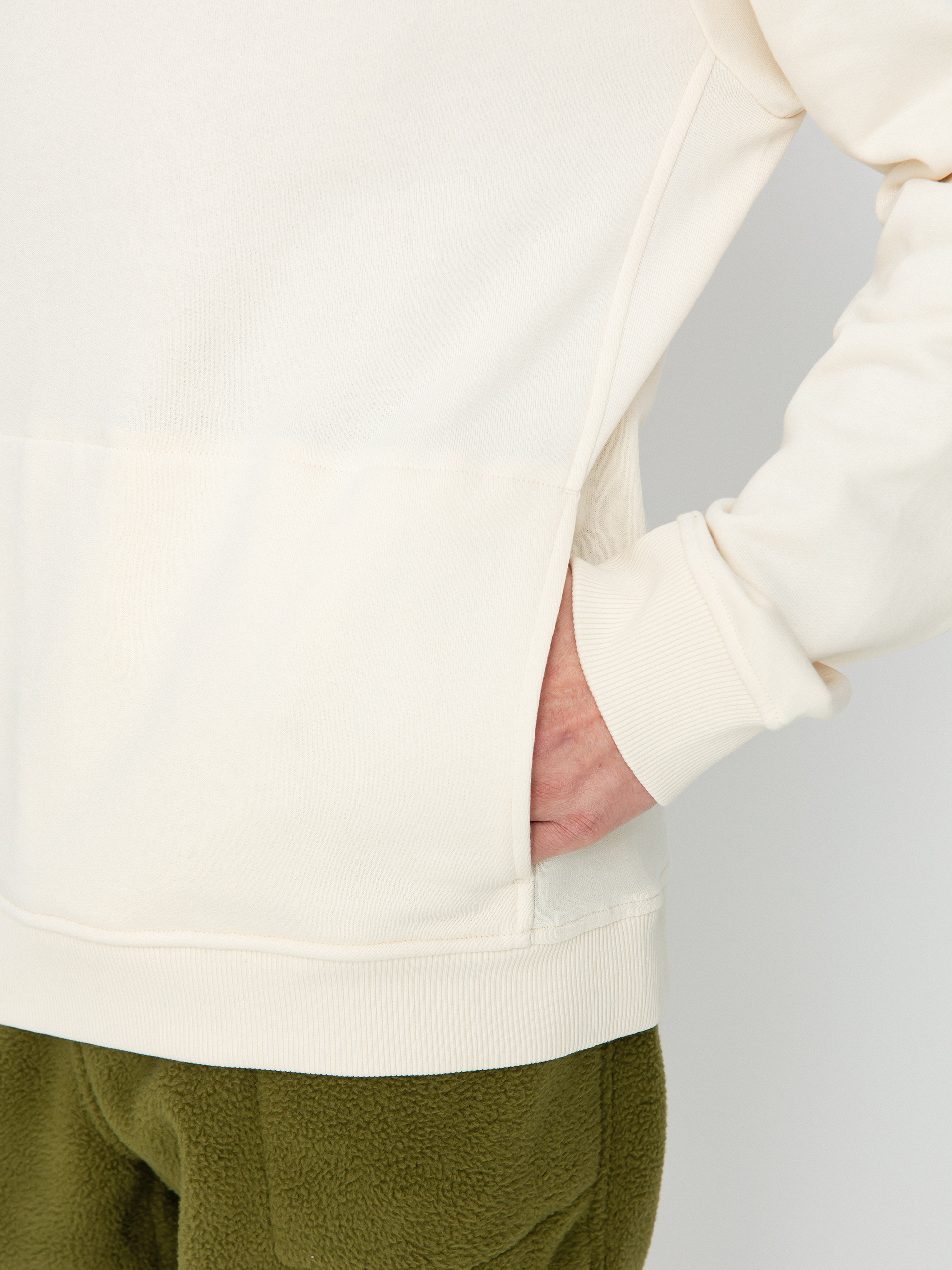 The North Face Fine Alpine HD Kapucnis pulóver (white dune)