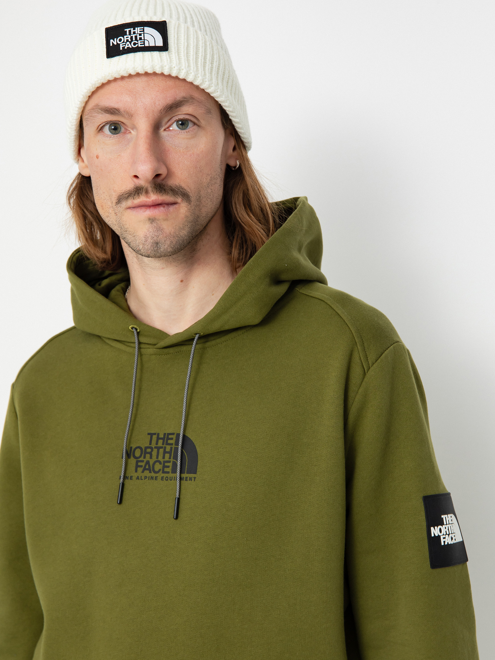 The North Face Fine Alpine HD Kapucnis pulóver (forest olive)