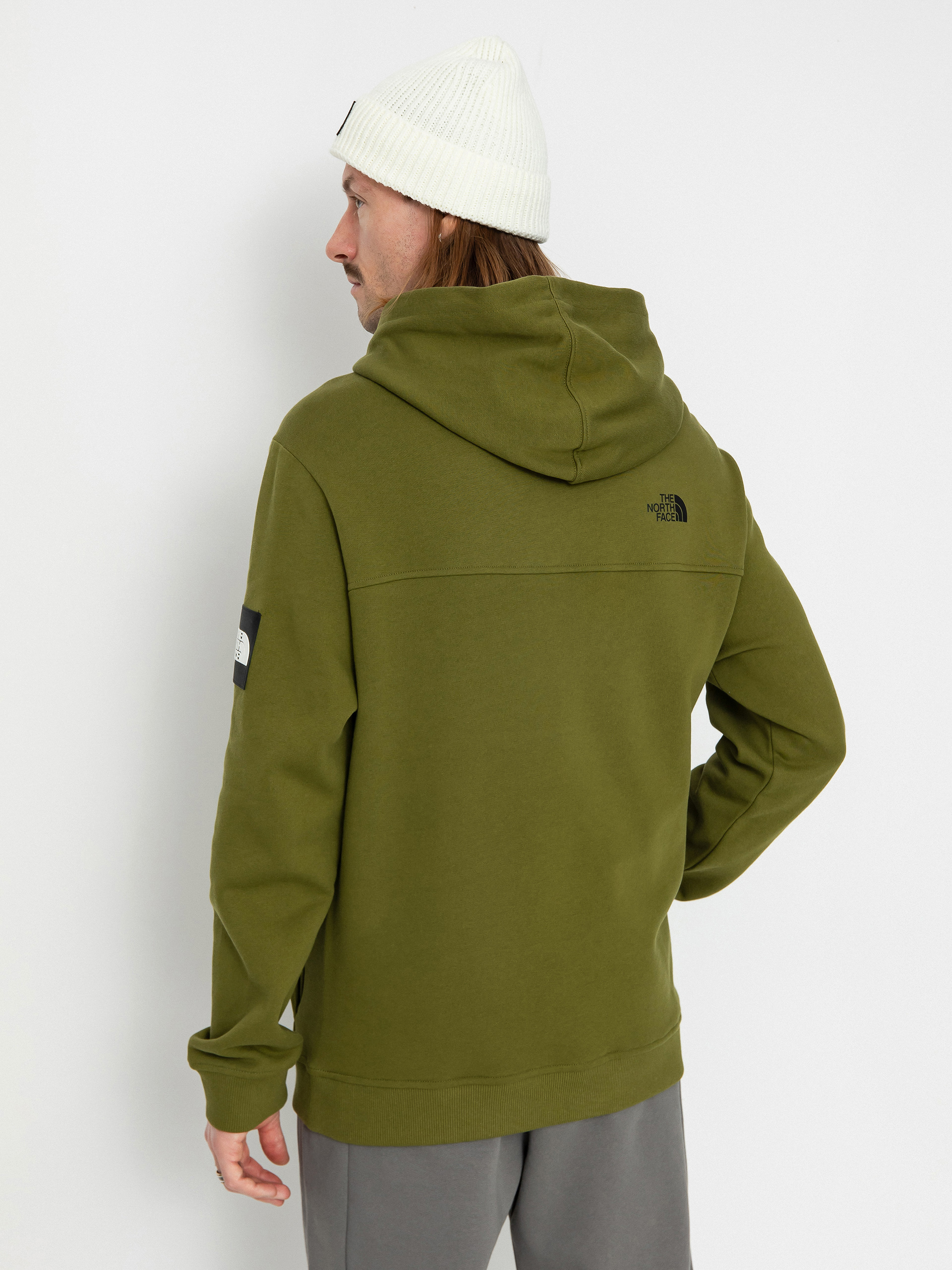 The North Face Fine Alpine HD Kapucnis pulóver (forest olive)