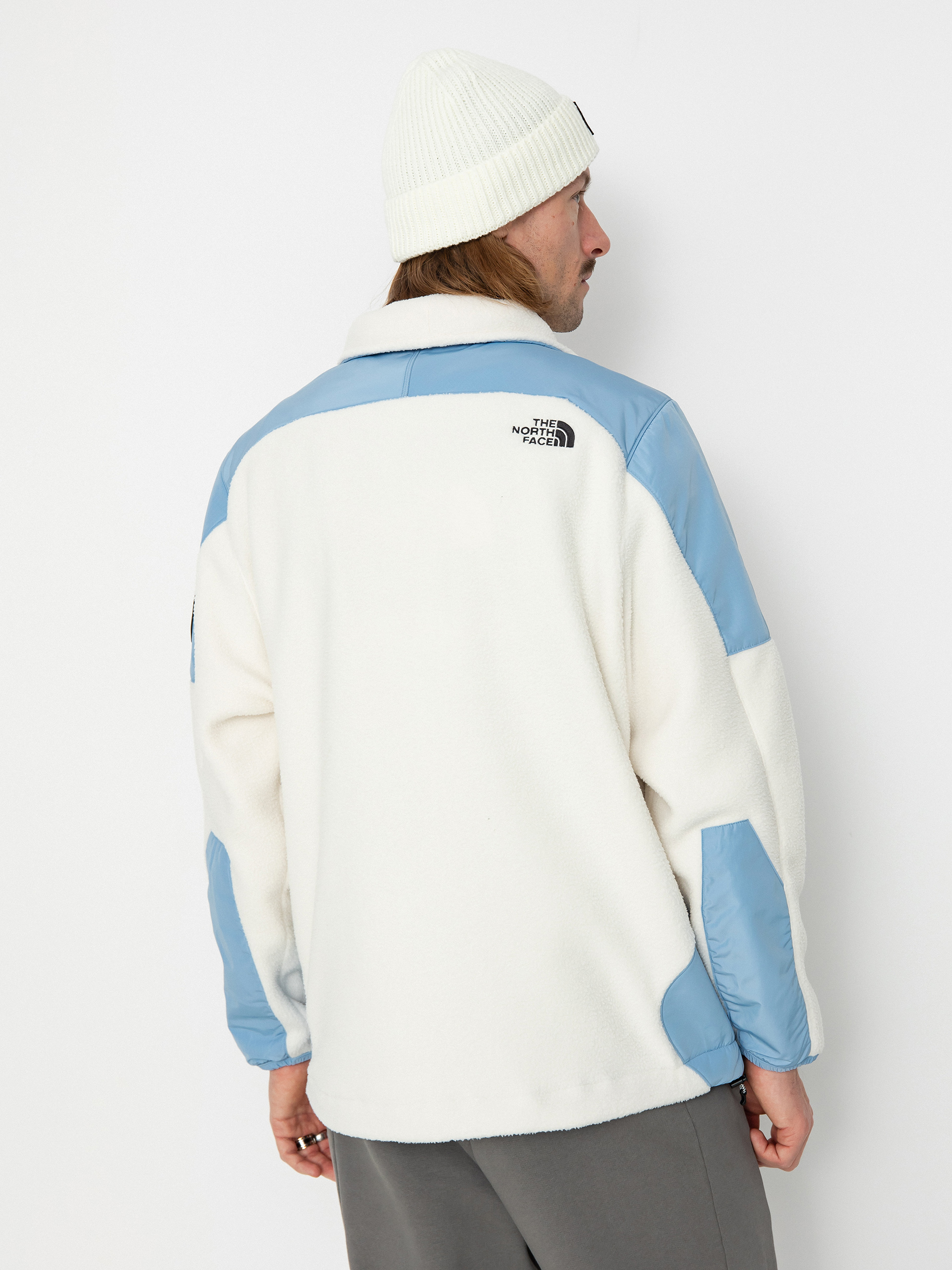 The North Face M Fleeski Y2K Fz Dzseki (white dune/steel blue)