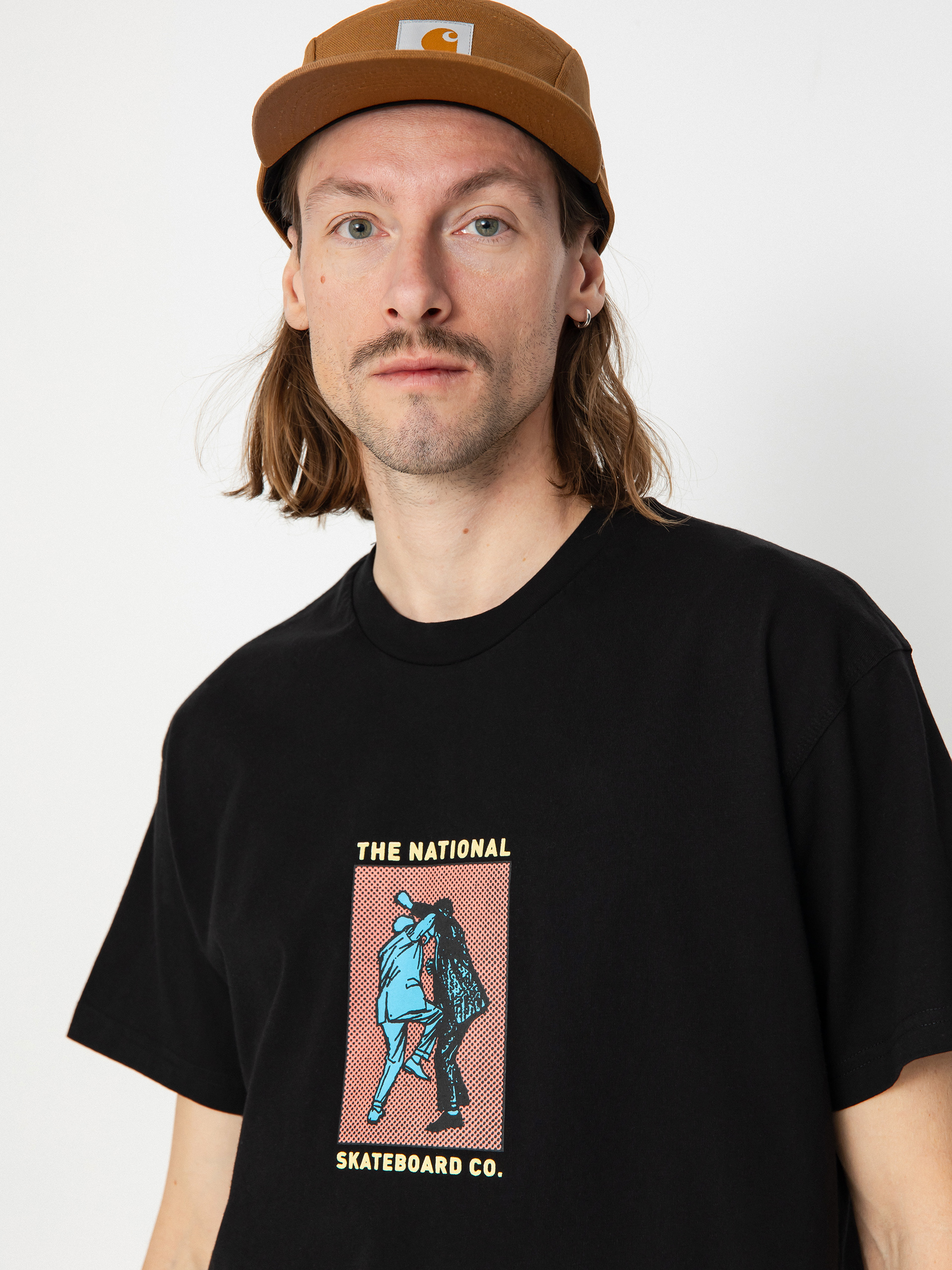 The National Skateboard Co Office Politics Prizefight Póló (black)