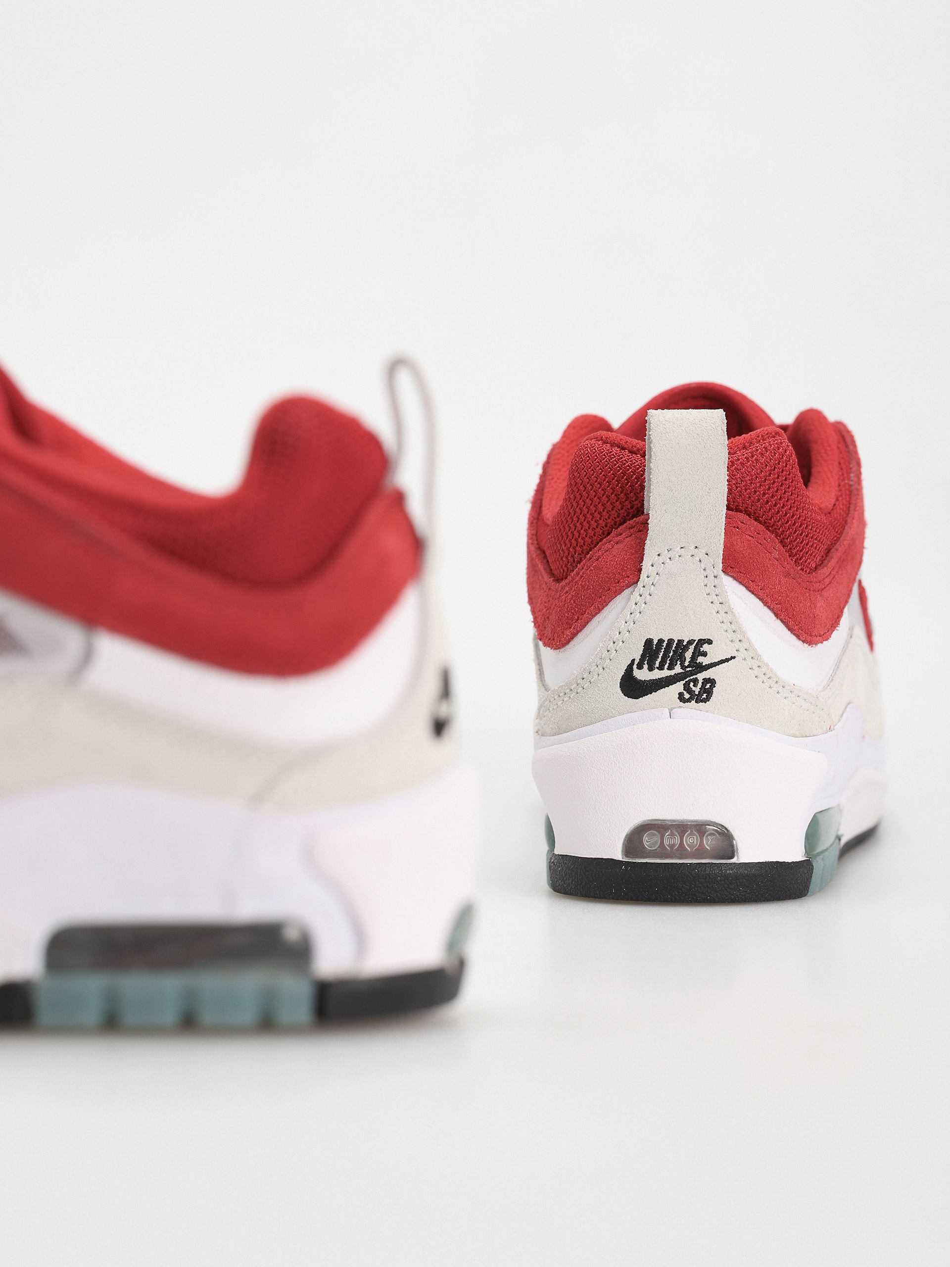 Nike SB Ishod 2 Cipők (white/varsity red summit white)