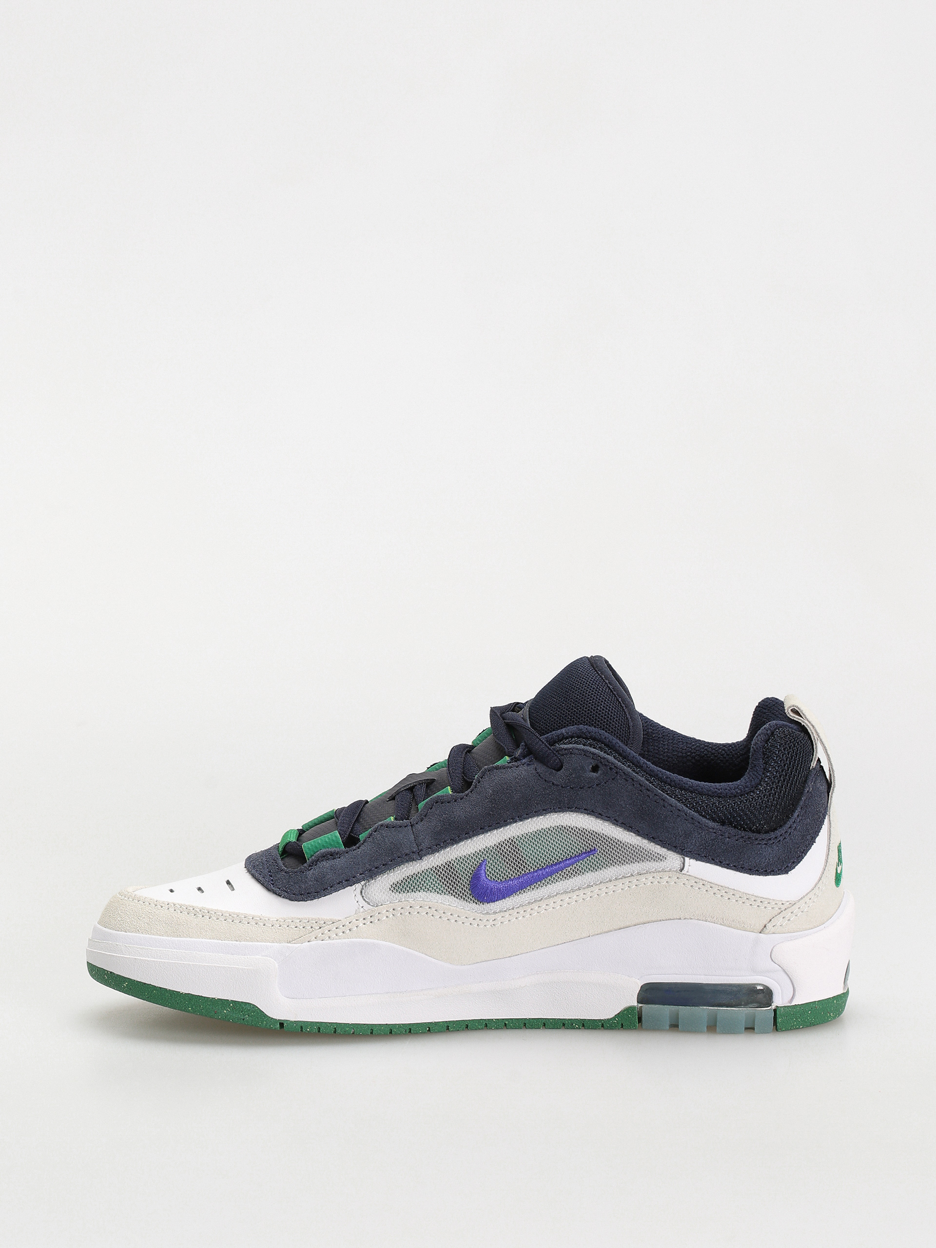 Nike SB Ishod 2 Cipők (white/persian violet obsidian pine green)