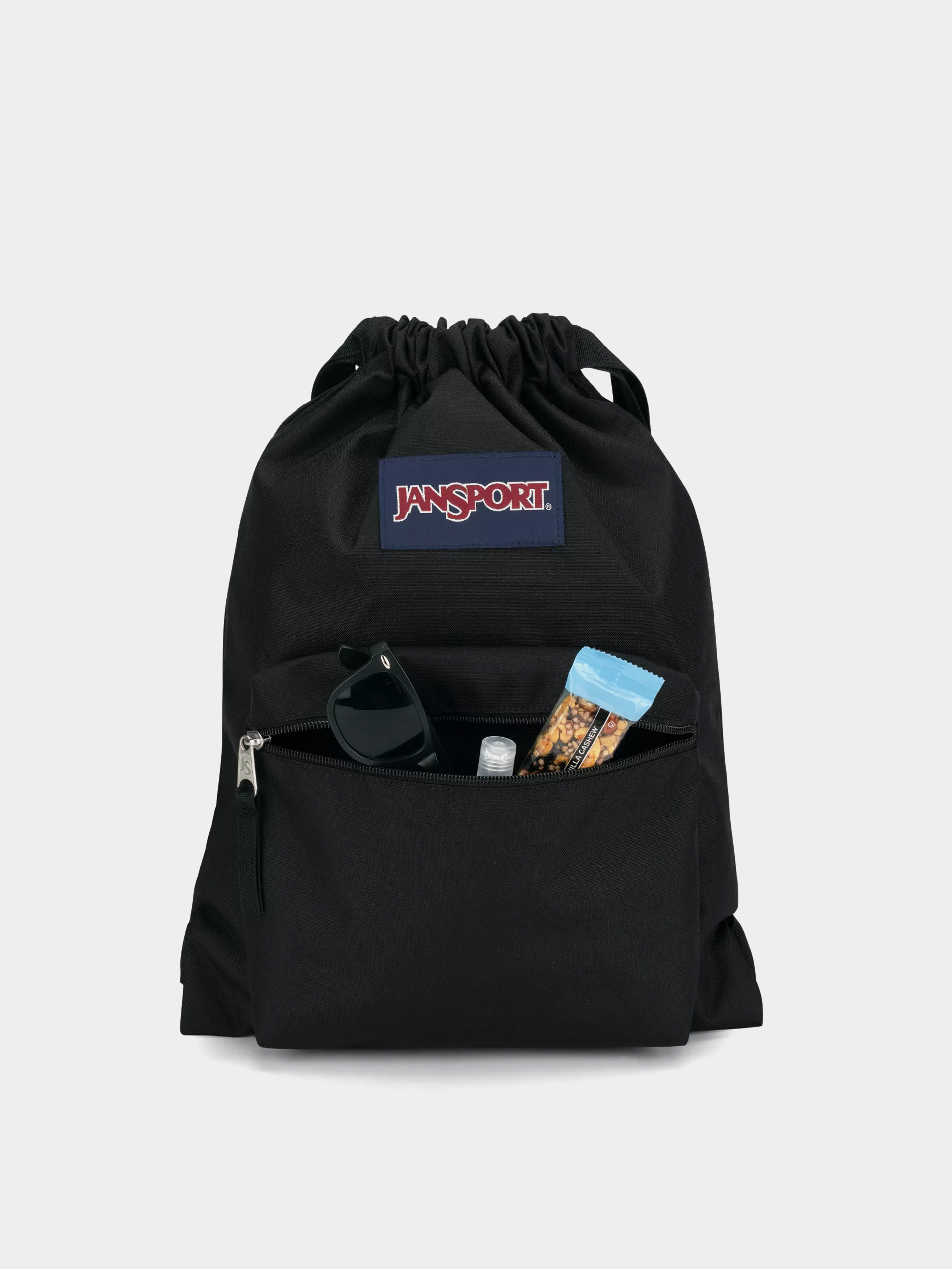 JanSport Drawsack Hátizsák (black)