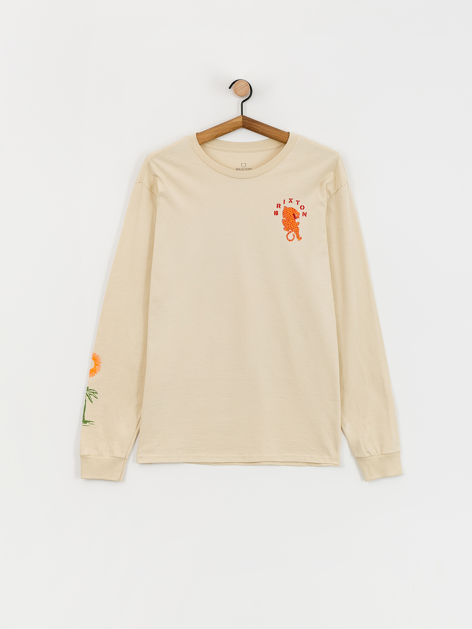 Brixton Seeks Stt Hosszú ujjú felső (cream)