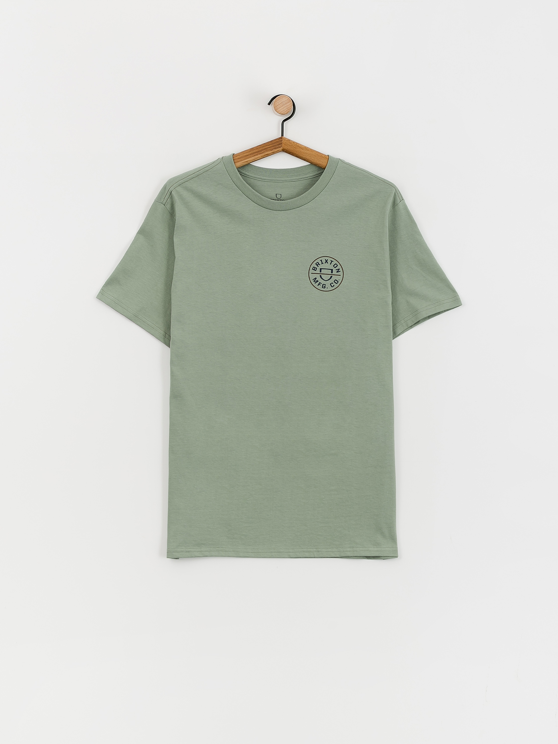 Brixton Crest II Stt Póló (chinois green/washed navy/sepi)