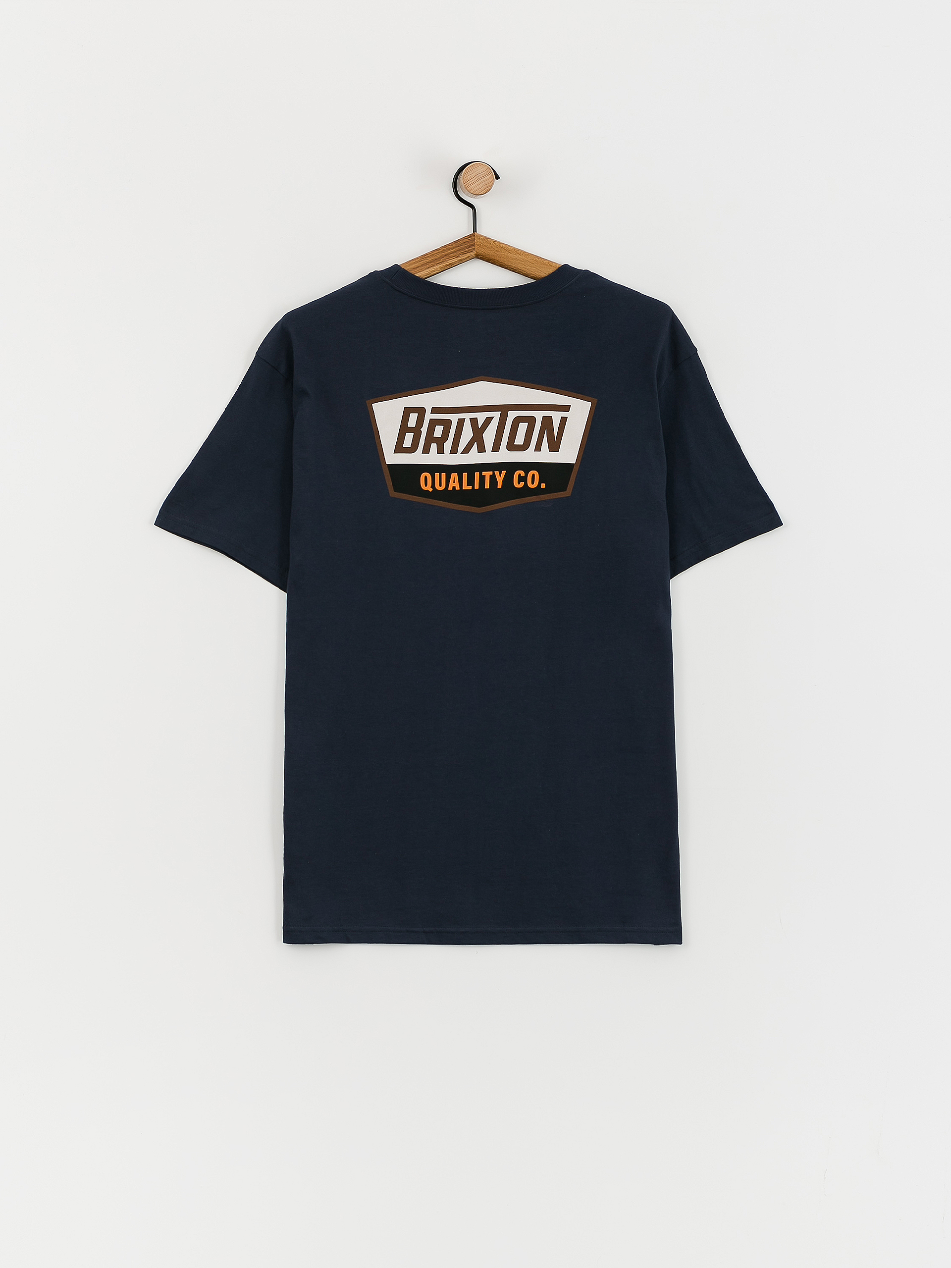 Brixton Regal Stt Póló (washed navy/sepia)