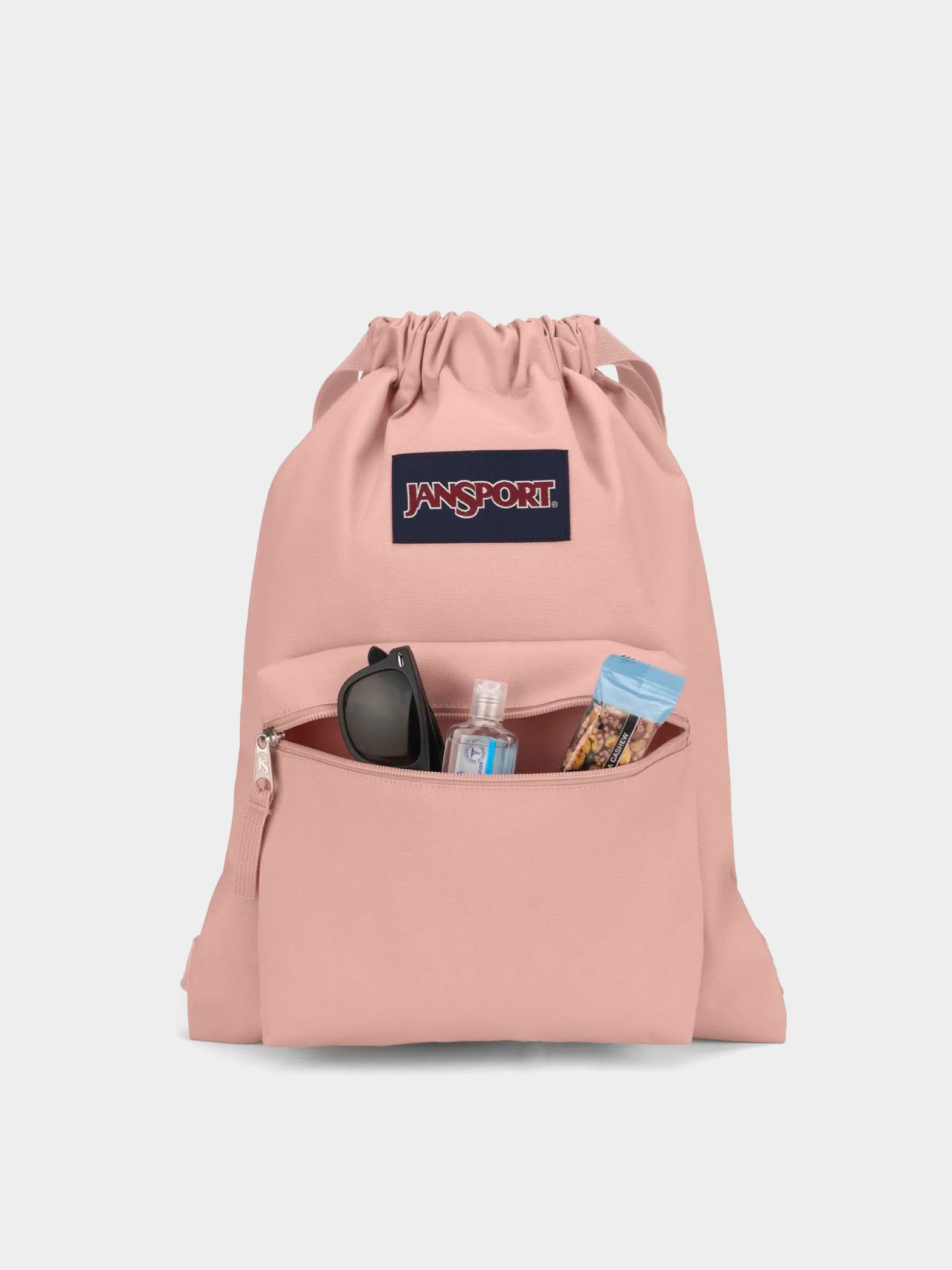 JanSport Drawsack Hátizsák (misty rose)