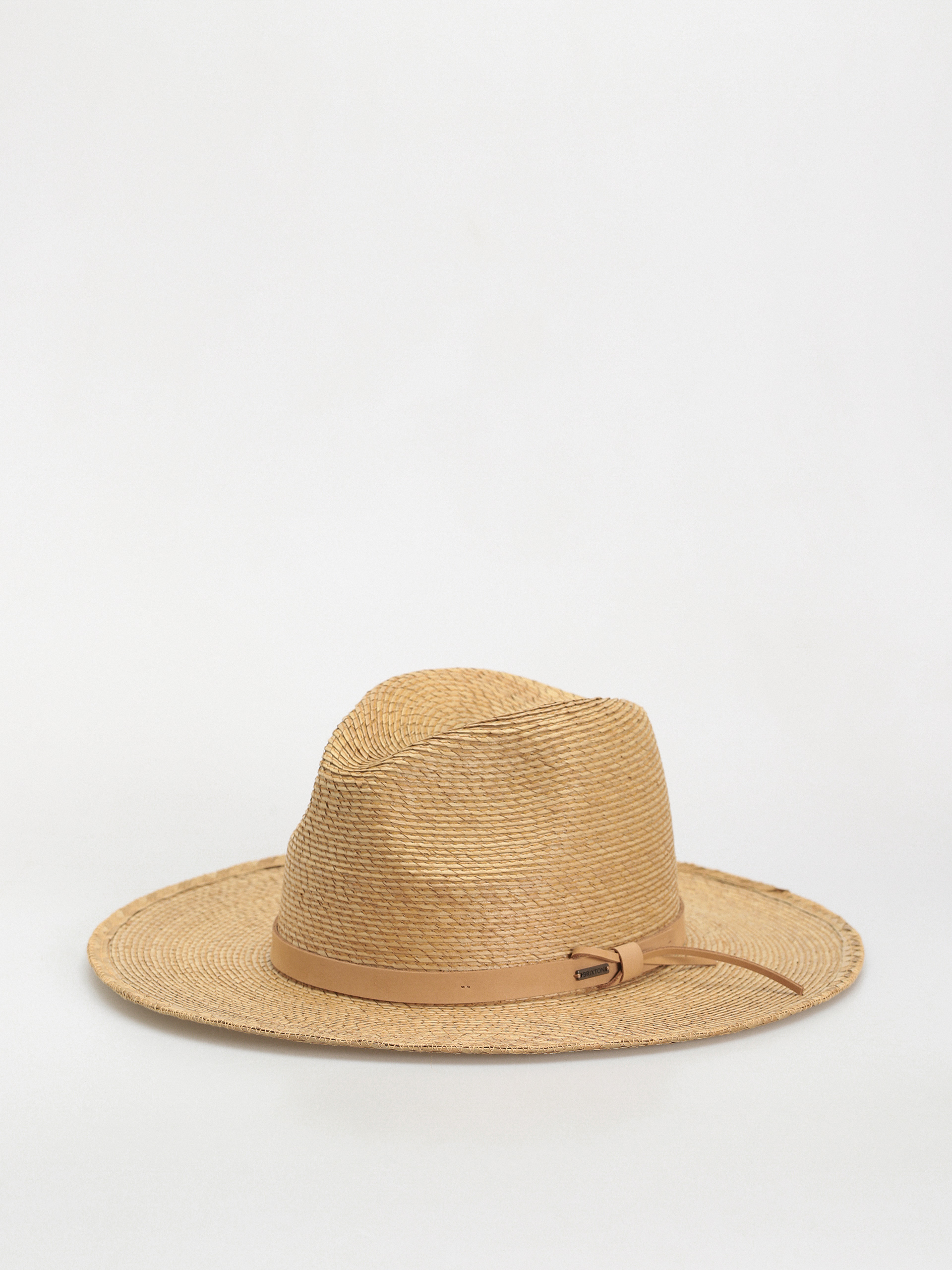 Brixton Field Proper Straw Kalap (tan/tan)