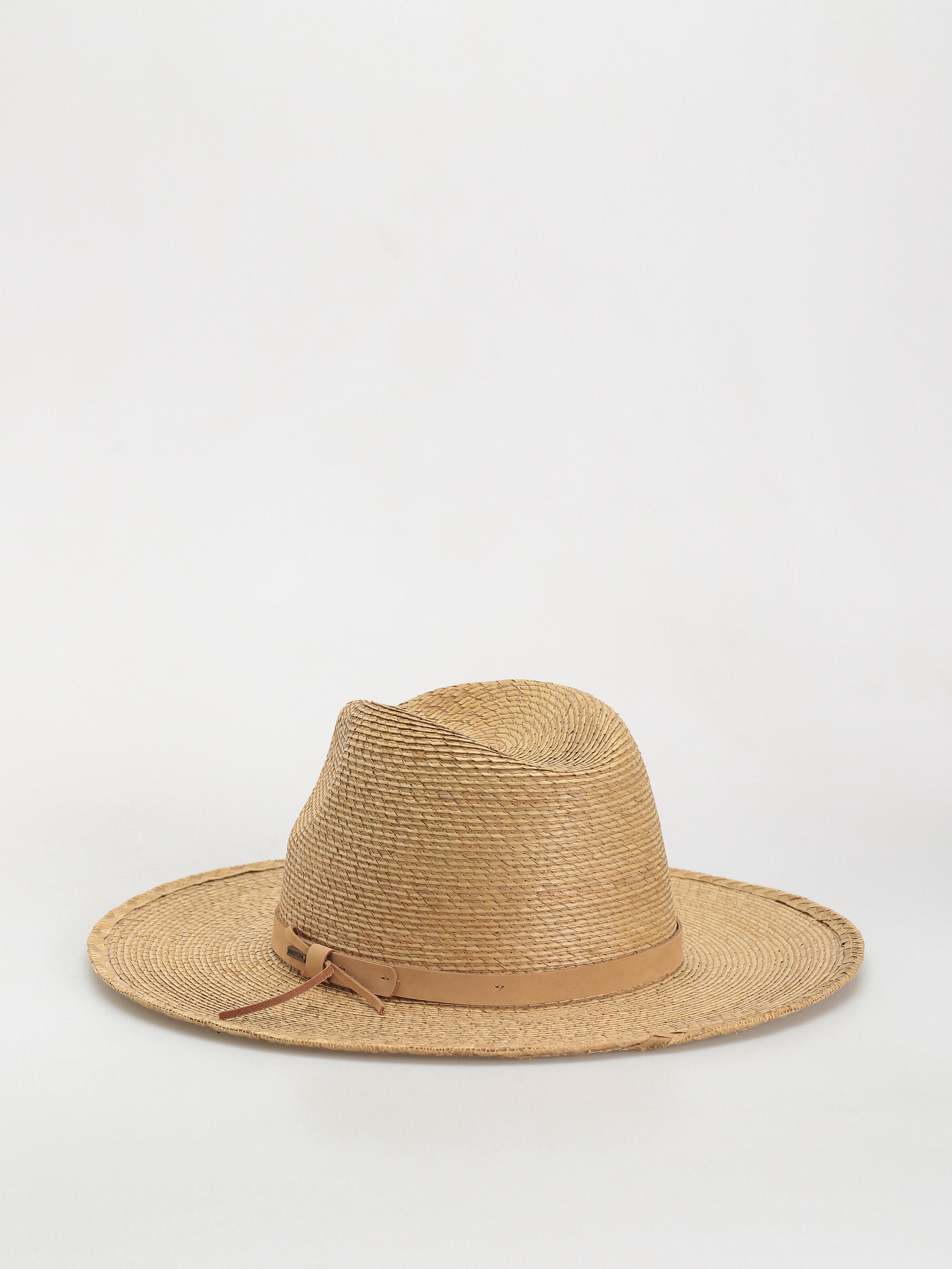 Brixton Field Proper Straw Kalap (tan/tan)
