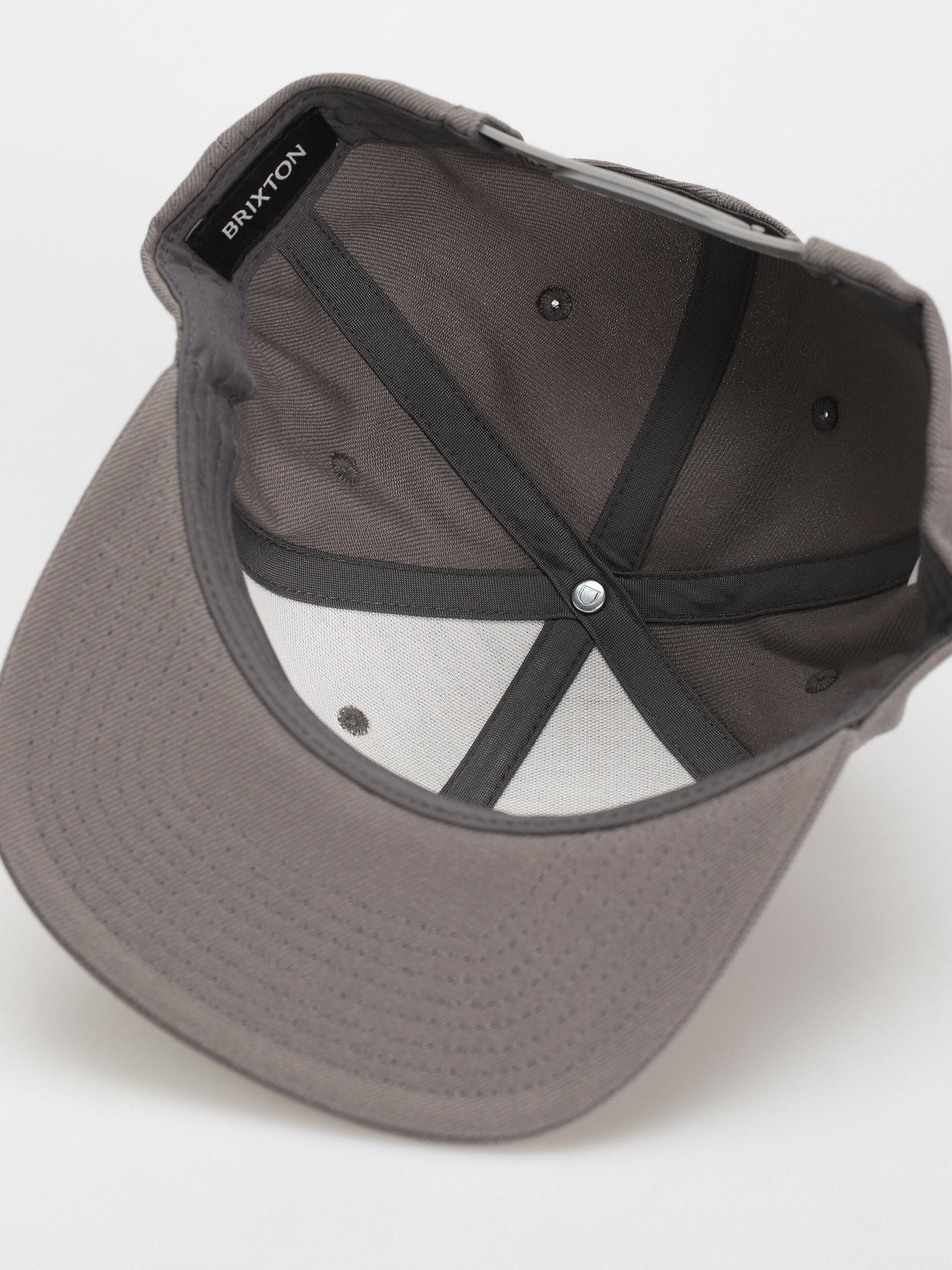Brixton Oath III Snapback Baseball sapka (charcoal/charcoal)