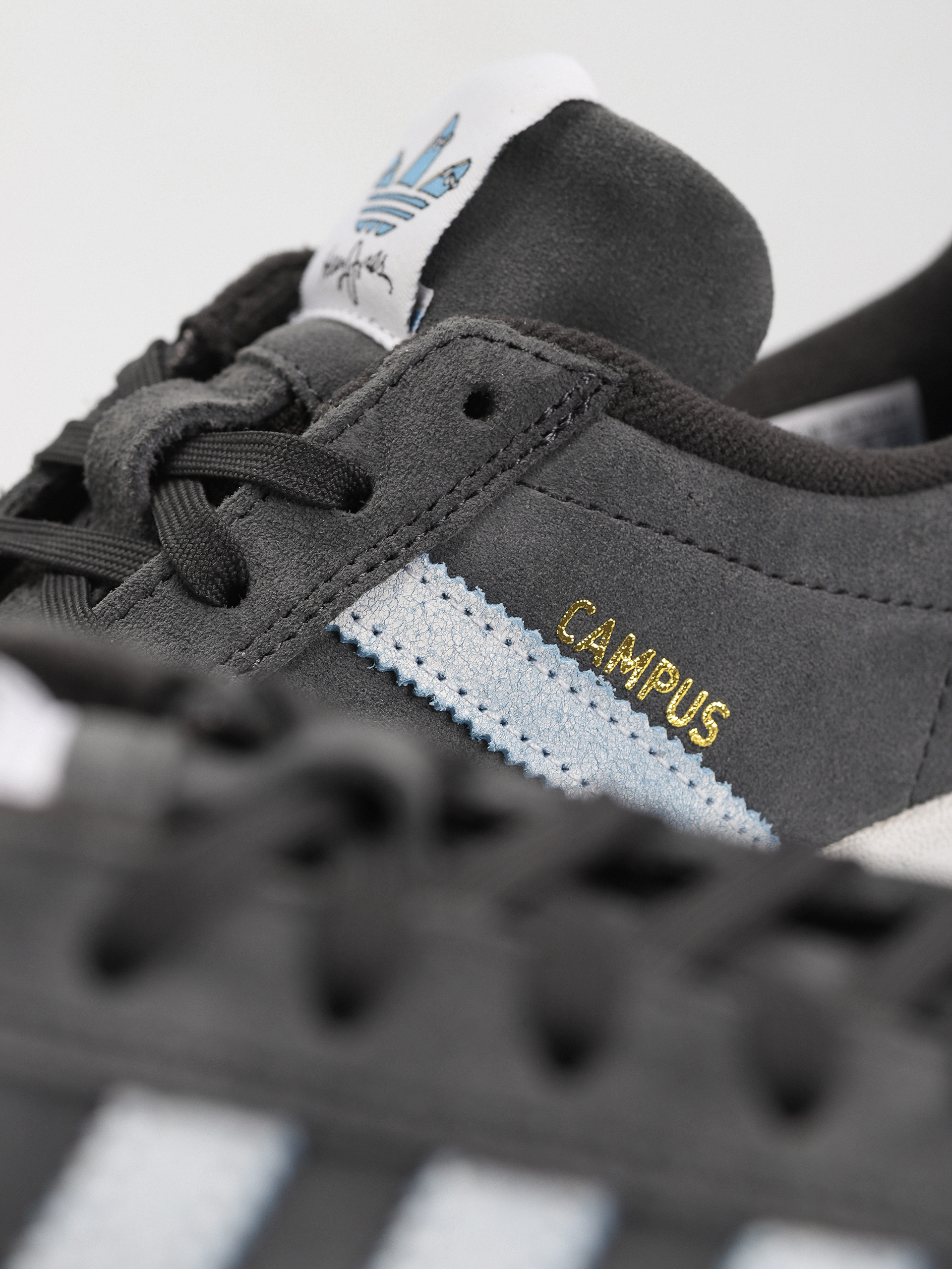 adidas X Henry Campus ADV Cipők (carbon/ftwwht/ltblue)