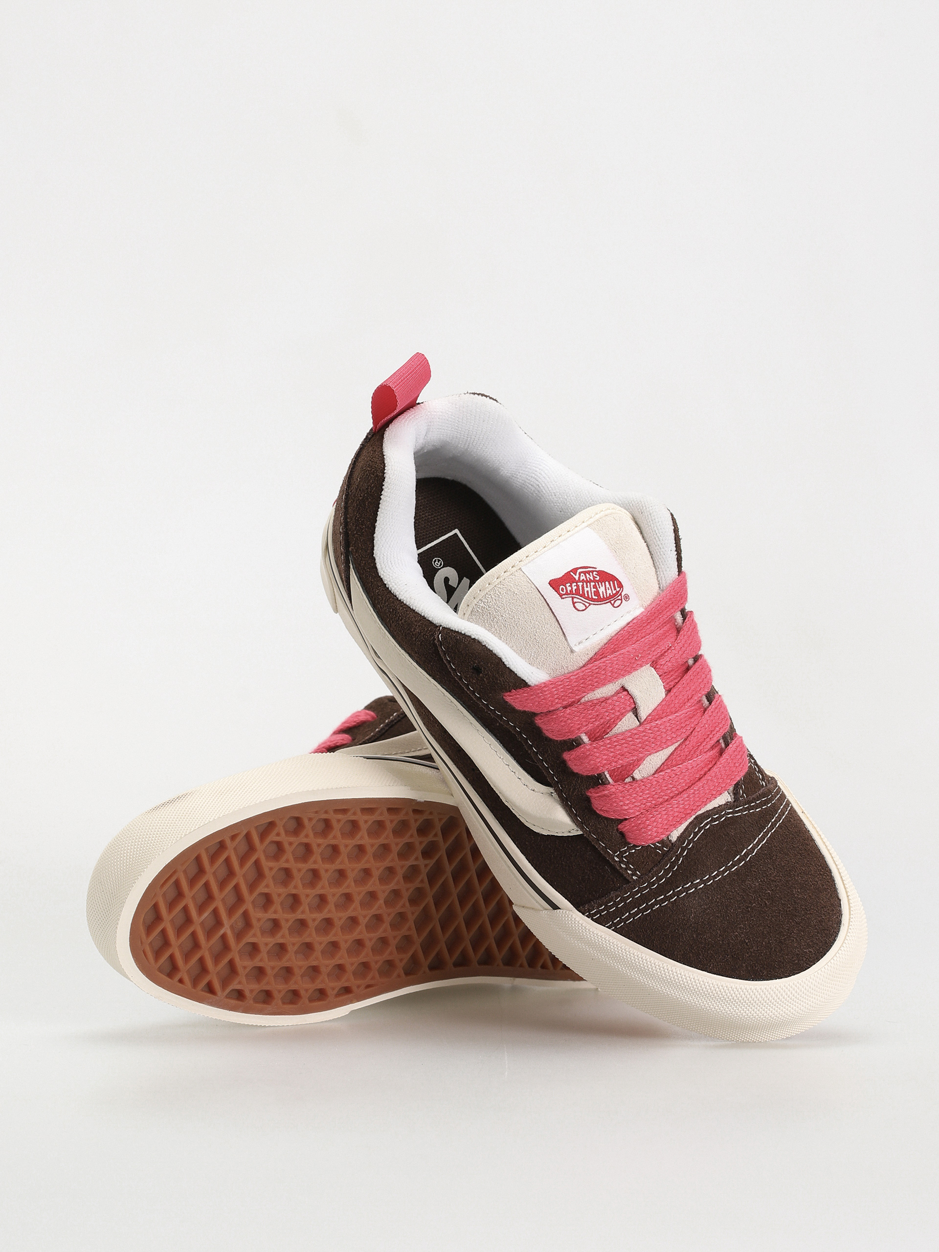 Vans Knu Skool Cipők (retro color brown/true white)