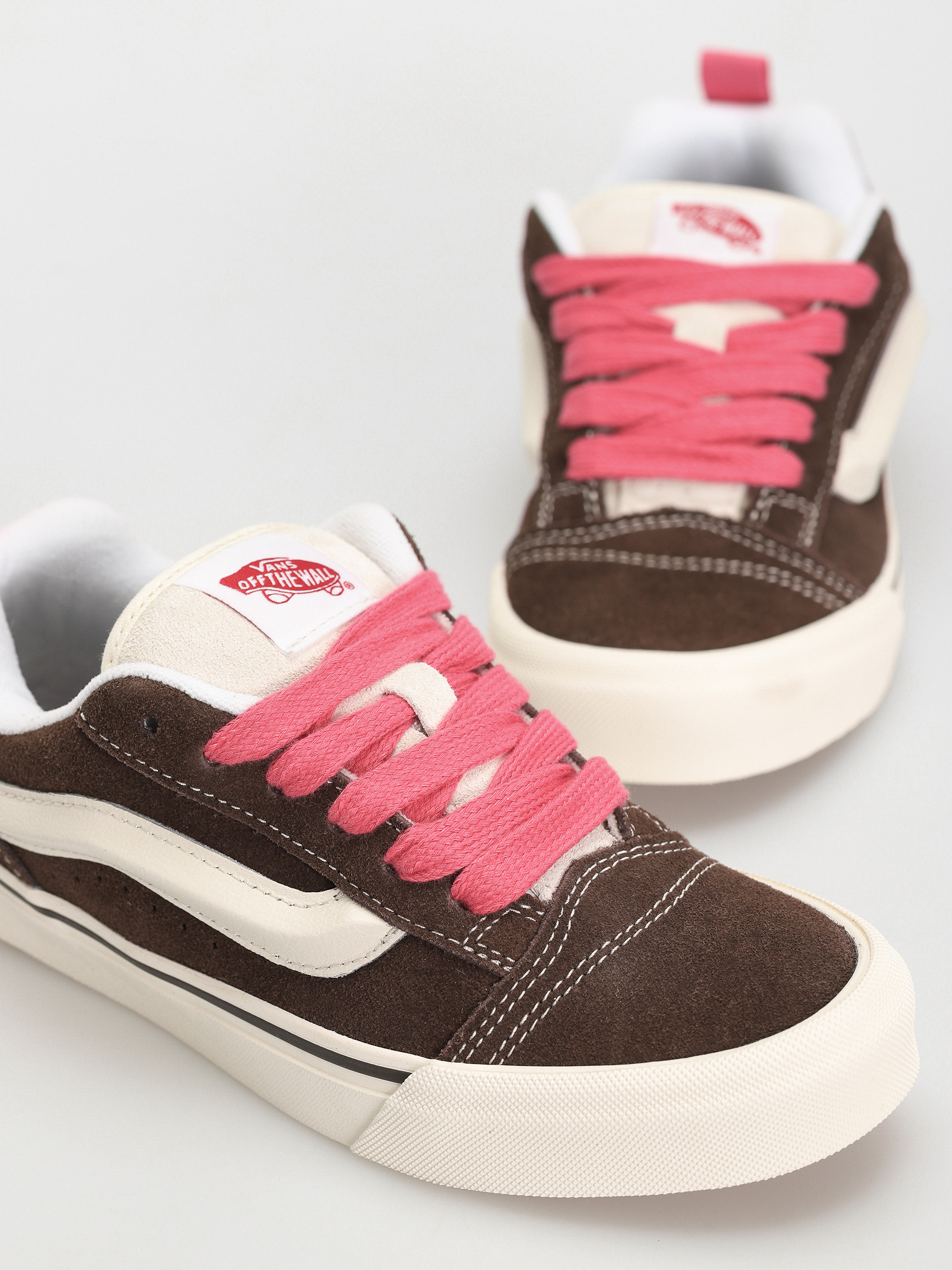 Vans Knu Skool Cipők (retro color brown/true white)