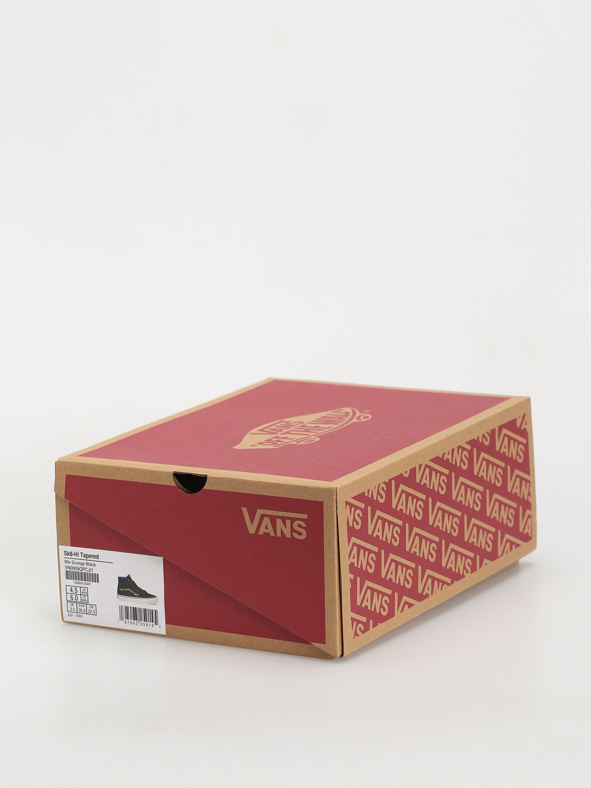 Vans Sk8 Hi Tapered Cipők (90s grunge black)