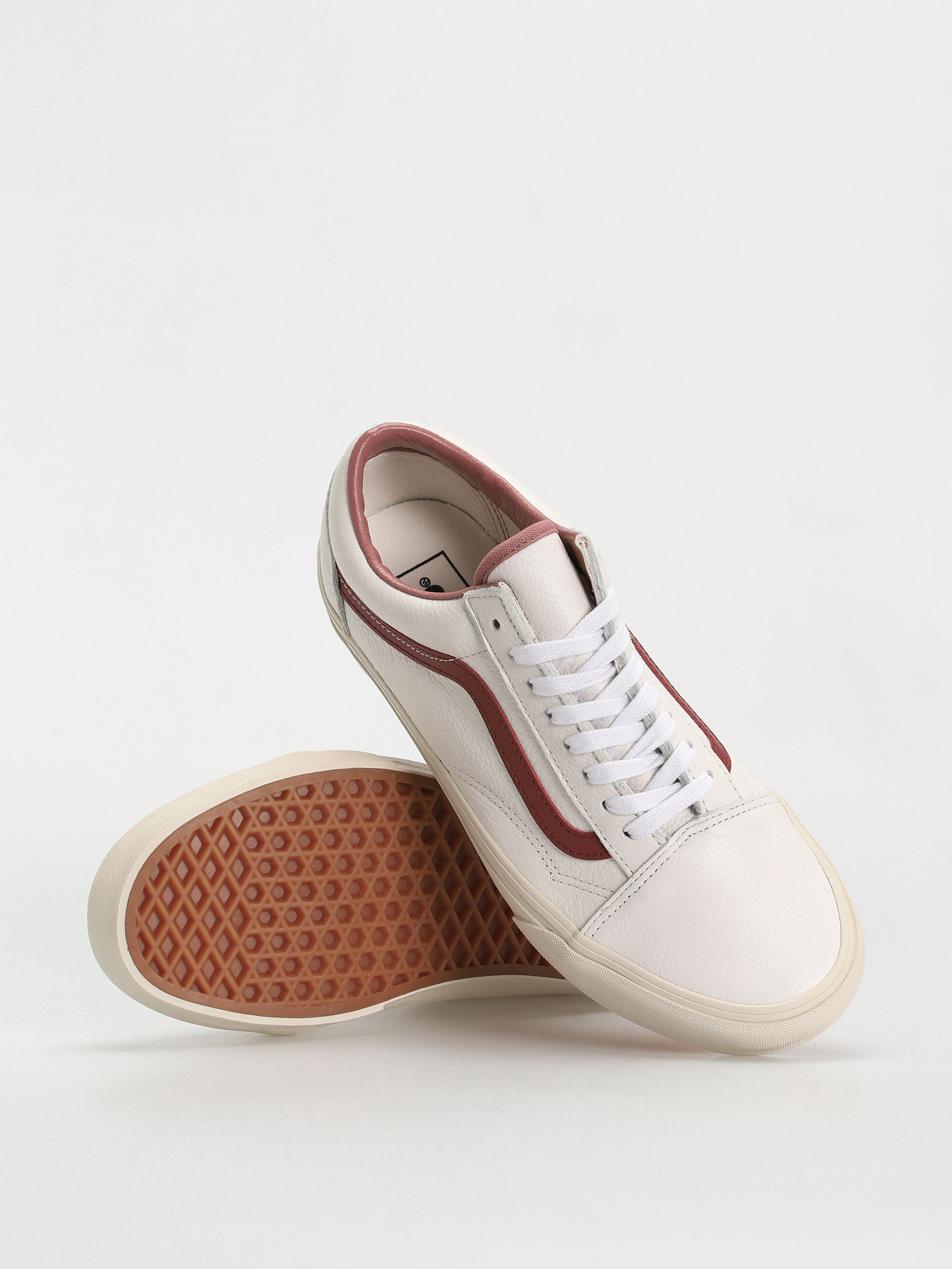 Vans Old Skool Cipők (premium leather russet brown)