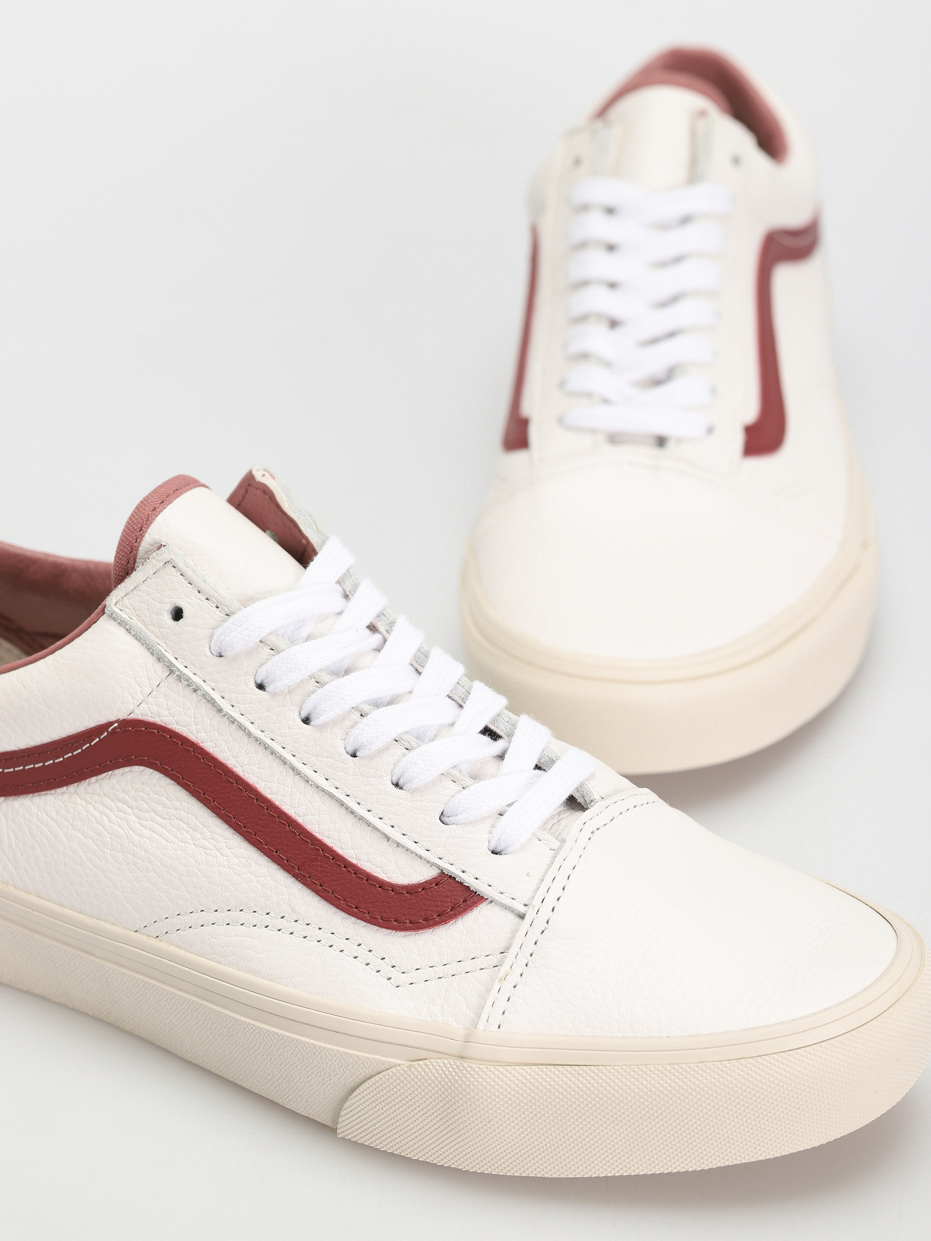Vans Old Skool Cipők (premium leather russet brown)
