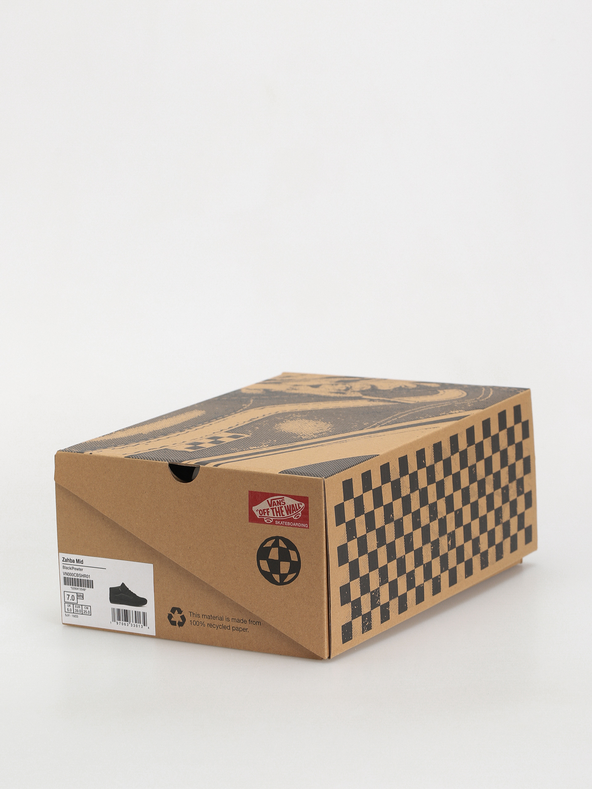 Vans Zahba Mid Cipők (black/pewter)