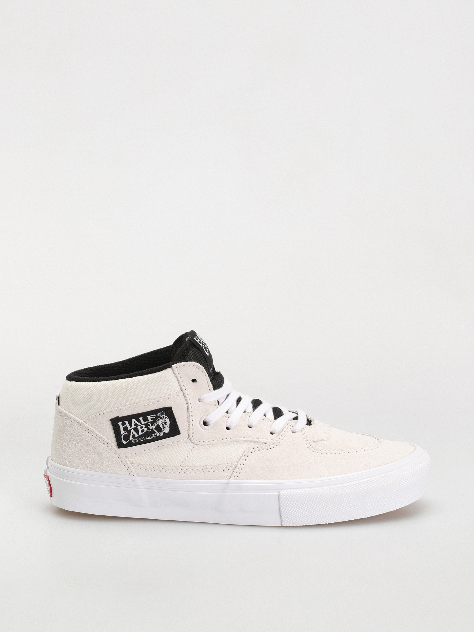 Vans Skate Half Cab Cipők (white/black)