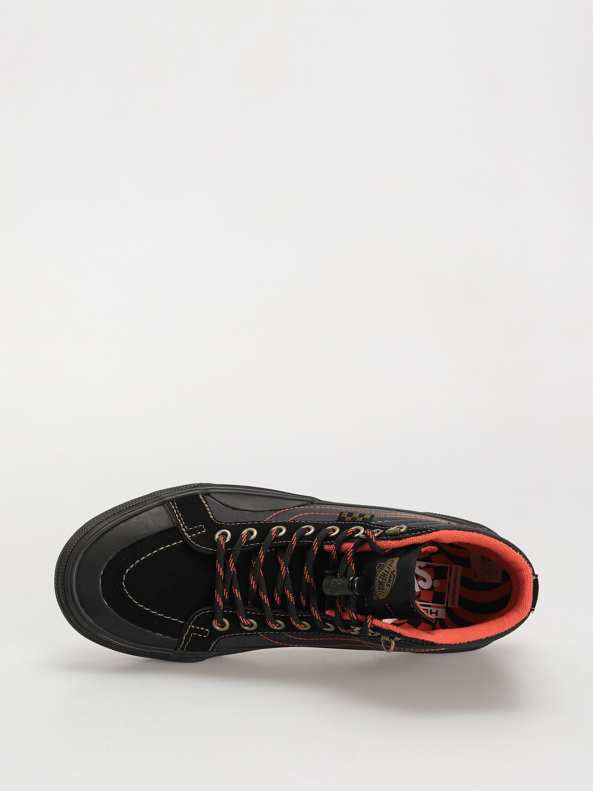 Vans X Spitfire Skate Sk8 Hi Reissue Cipők (spitfire black/flame)