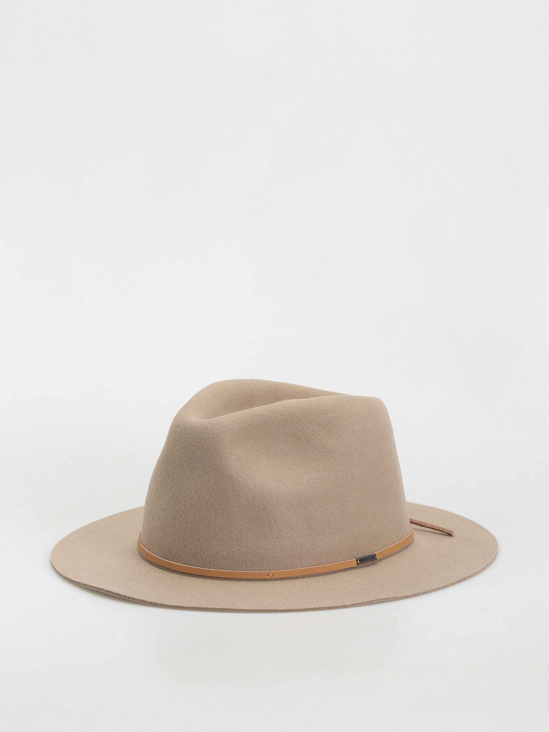 Brixton Wesley Fedora Kalap (light tan)