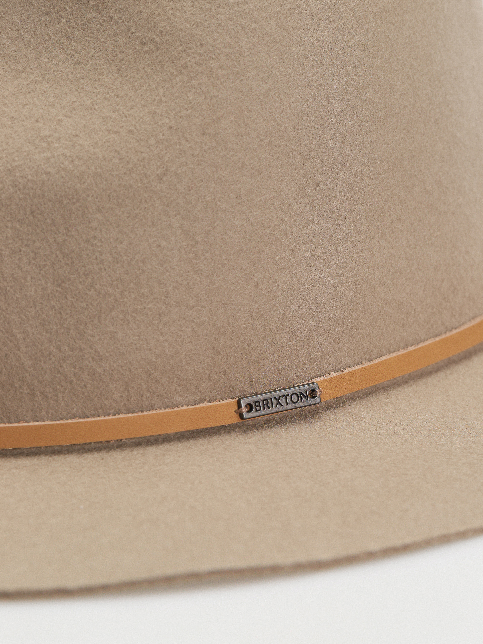 Brixton Wesley Fedora Kalap (light tan)