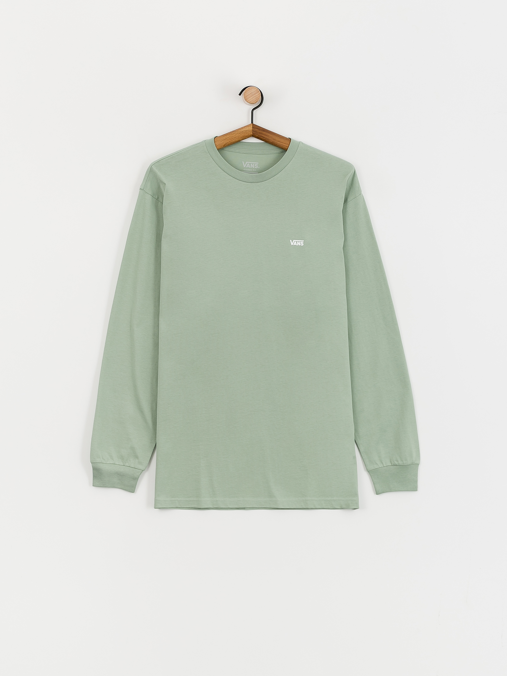 Vans Left Chest Hit Hosszú ujjú felső (iceberg green/white)