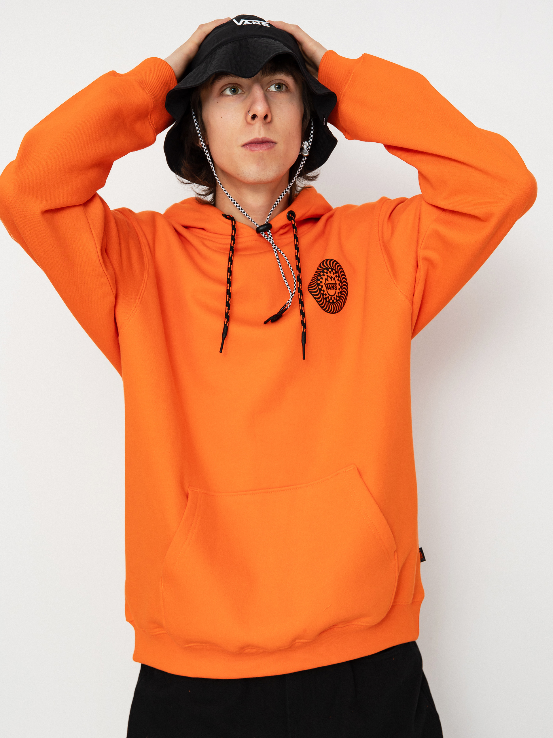 Vans X Spitfire Wheels HD Kapucnis pulóver (flame)