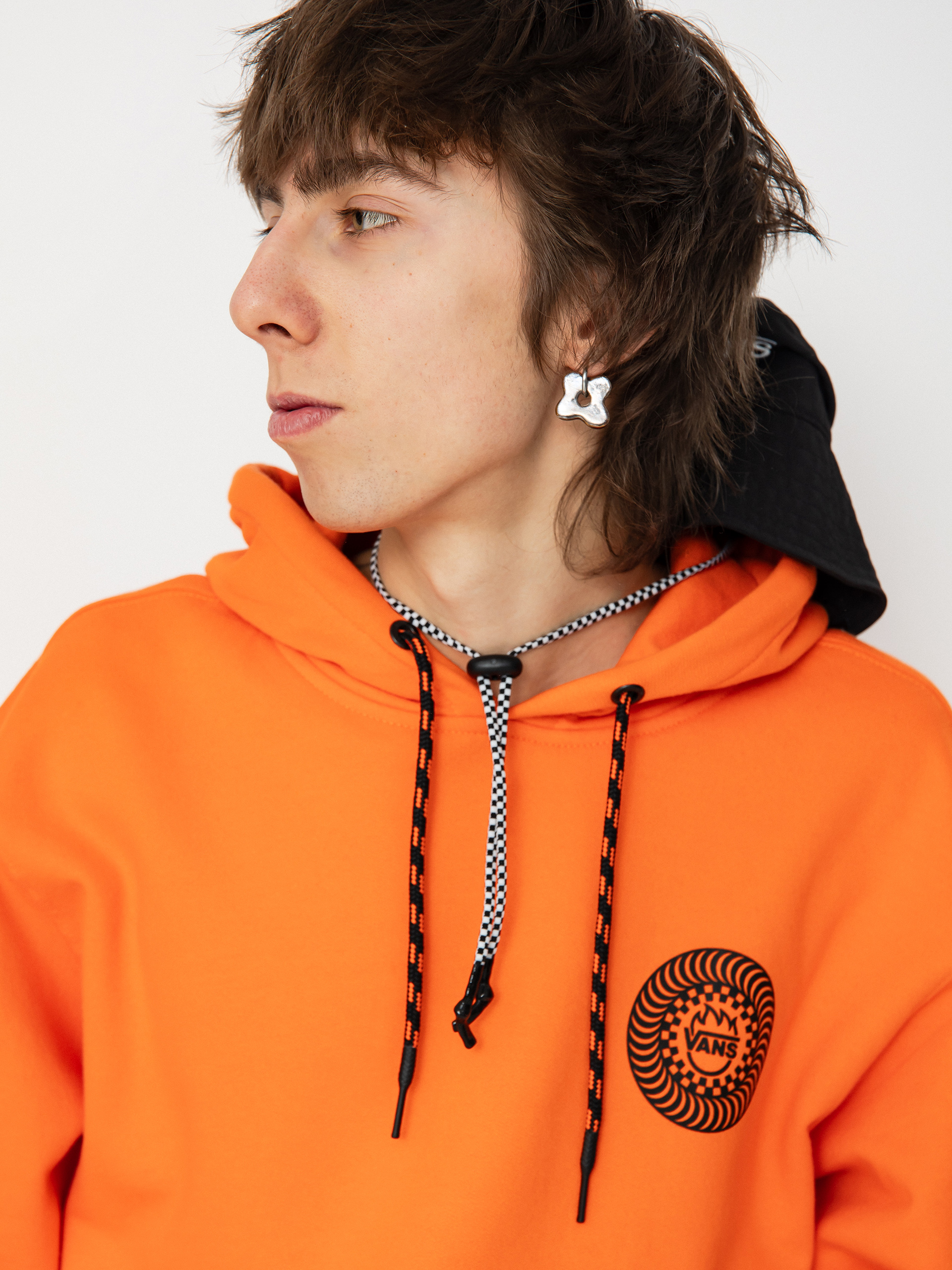 Vans X Spitfire Wheels HD Kapucnis pulóver (flame)