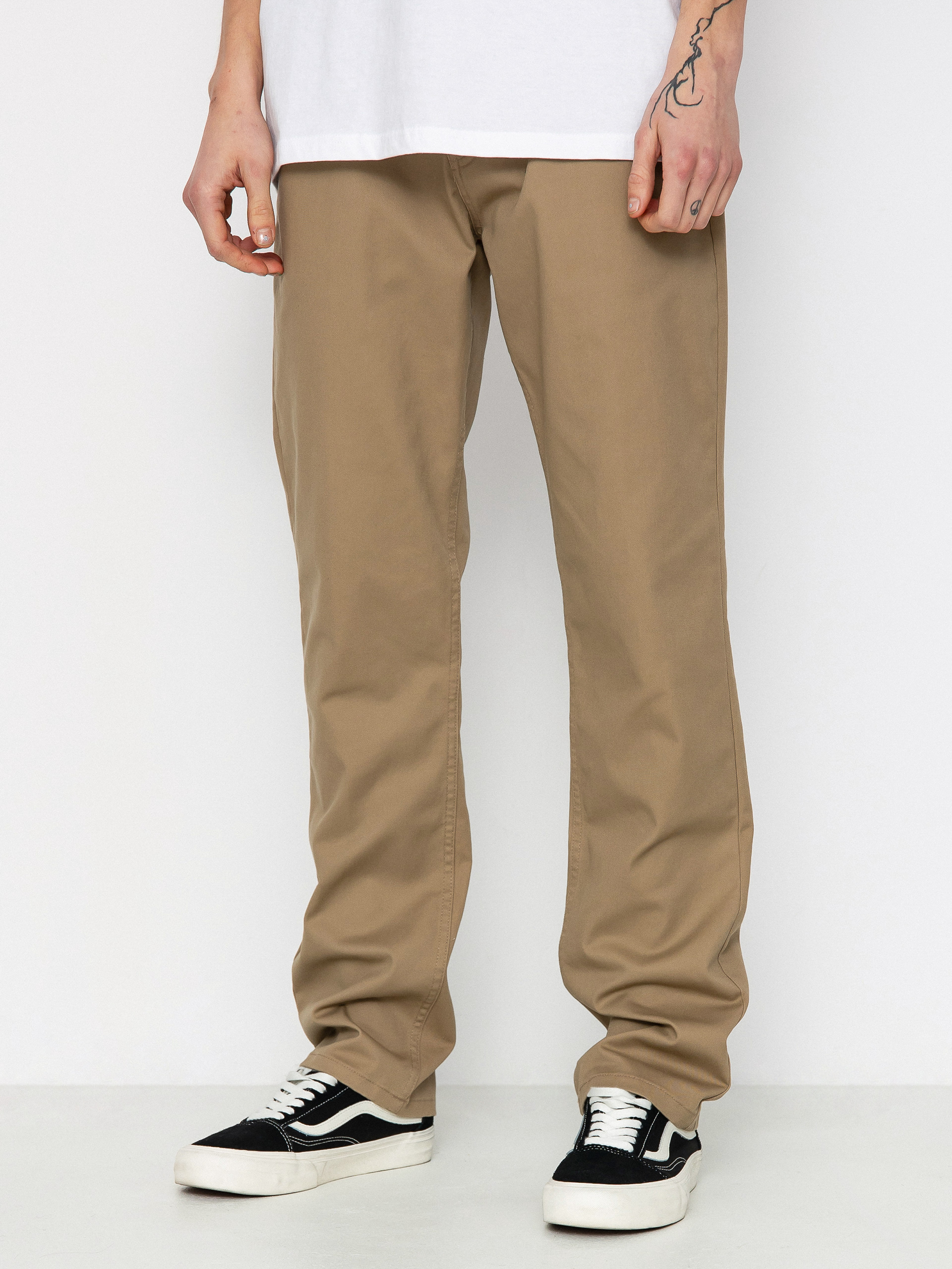 Brixton Choice Chino Regular Kisnadru00e1g (khaki)