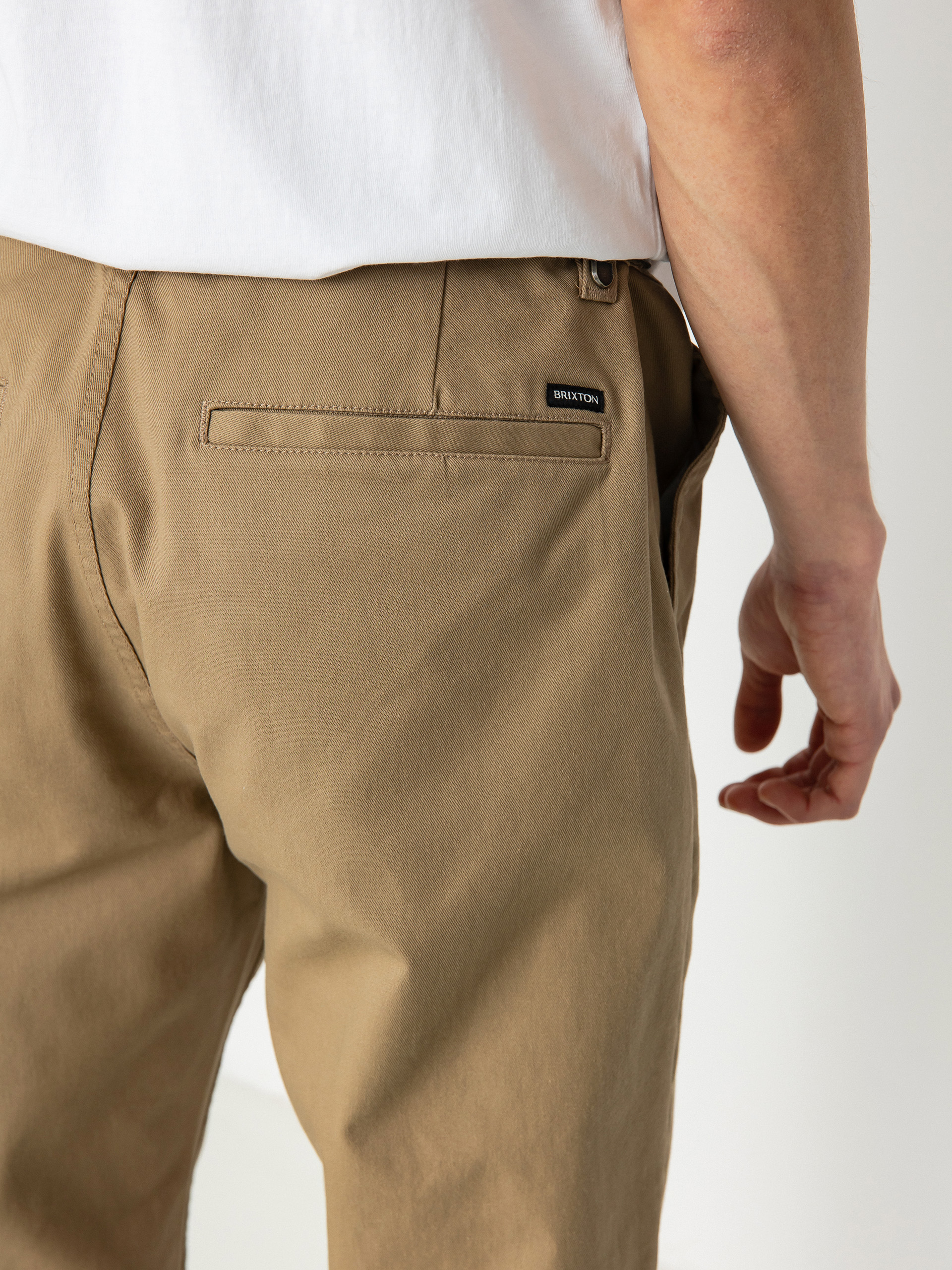 Brixton Choice Chino Regular Kisnadrág (khaki)