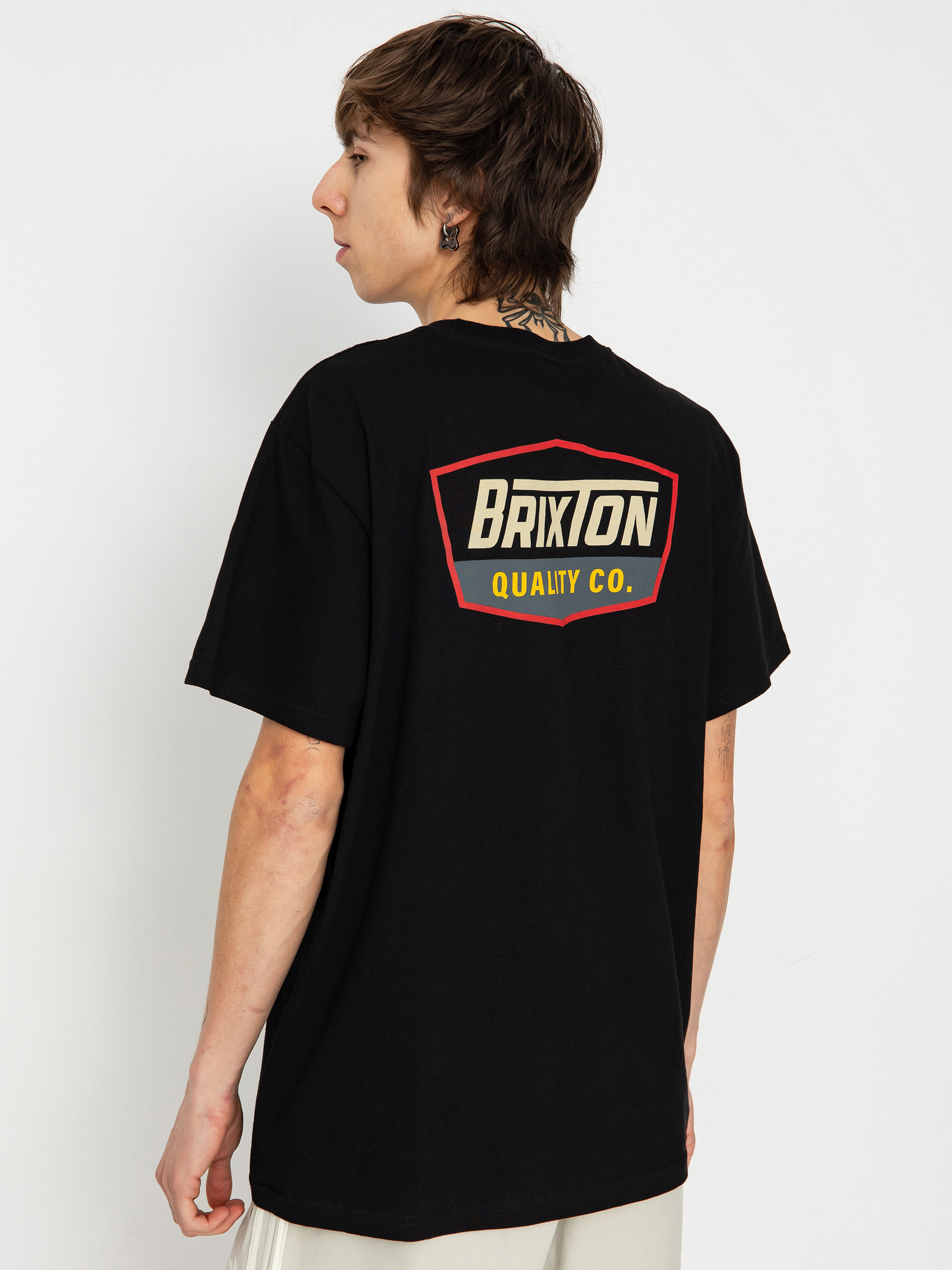 Brixton Regal Stt Póló (black/sand)