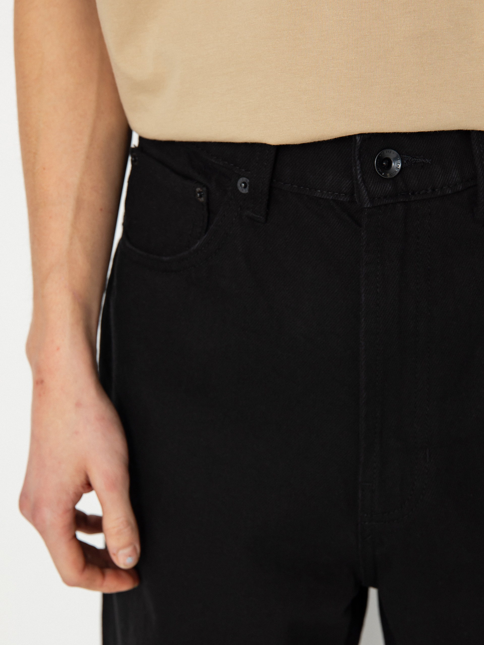 Vans Check 5 Baggy Denim Kisnadrág (black)