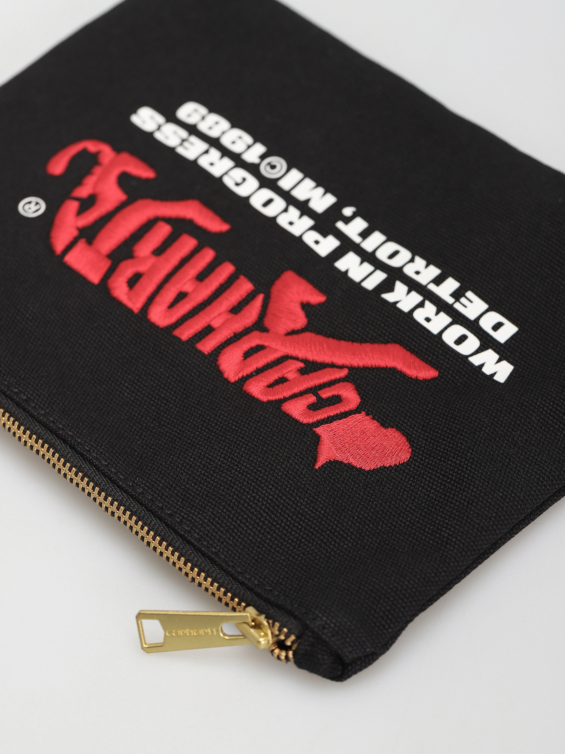 Carhartt WIP Canvas Graphic Zip Pénztárca (rocky print/black)