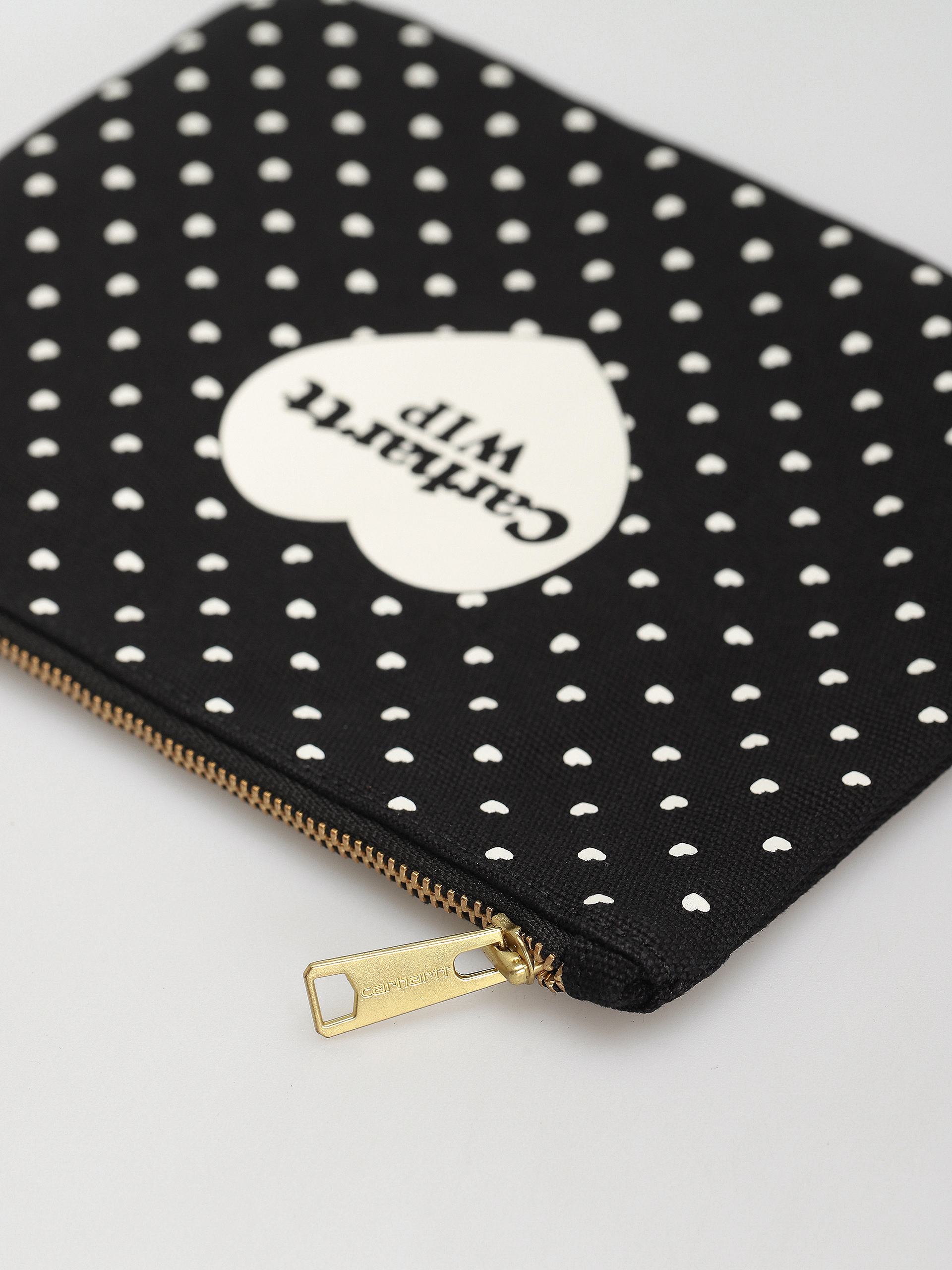 Carhartt WIP Canvas Graphic Zip Pénztárca (heart bandana print/black)