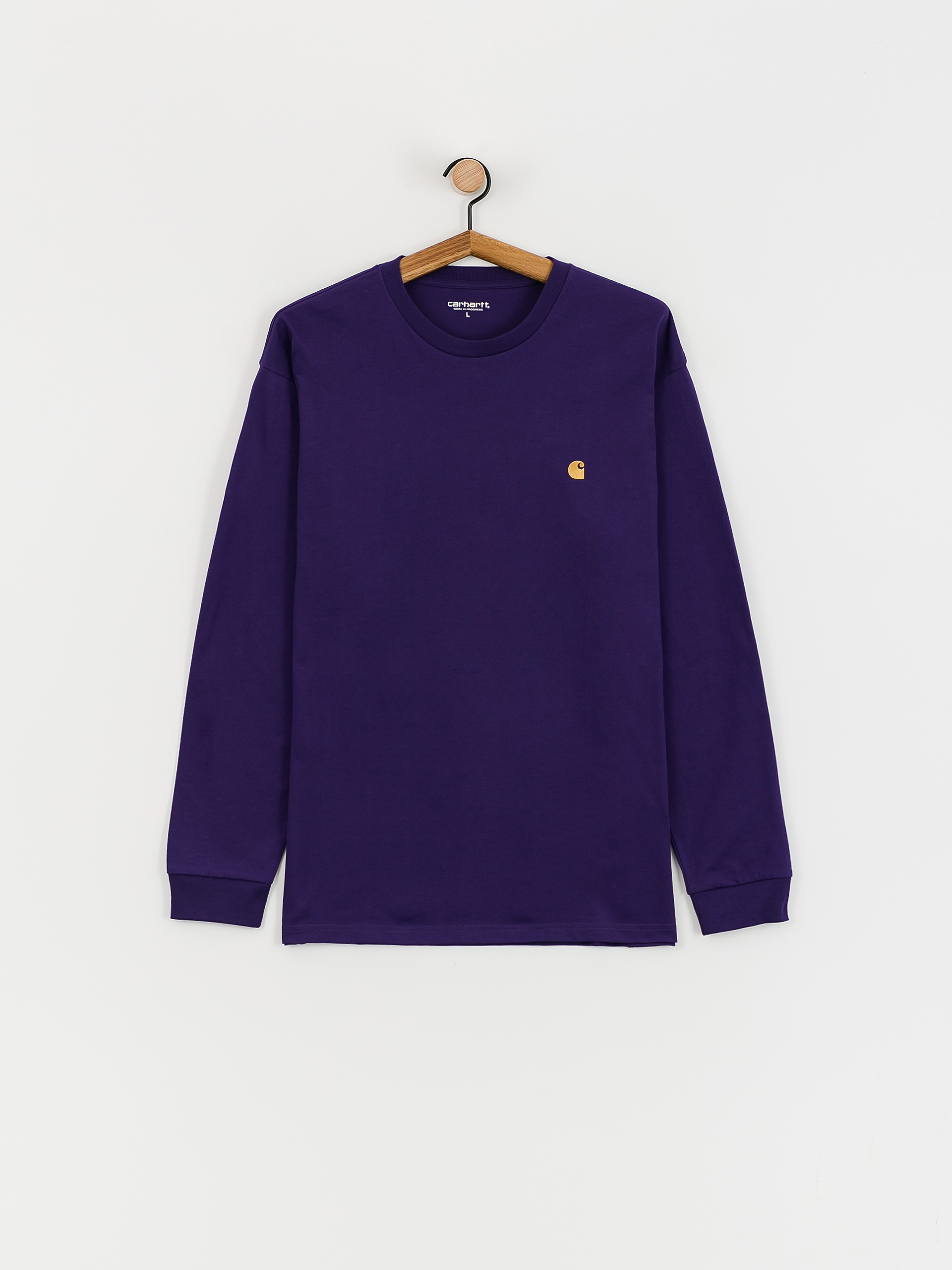 Carhartt WIP Chase Hosszú ujjú felső (tyrian/gold)