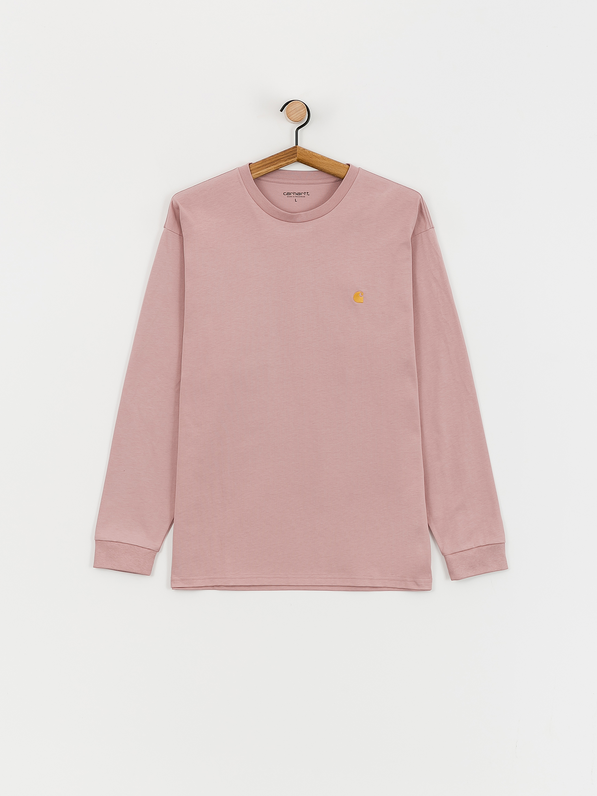 Carhartt WIP Chase Hosszú ujjú felső (glassy pink/gold)