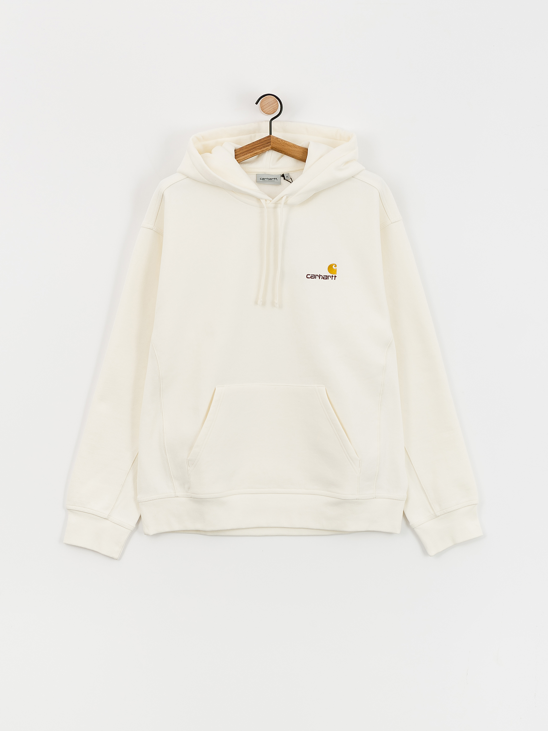 Carhartt WIP American Script HD Kapucnis pulóver (wax)