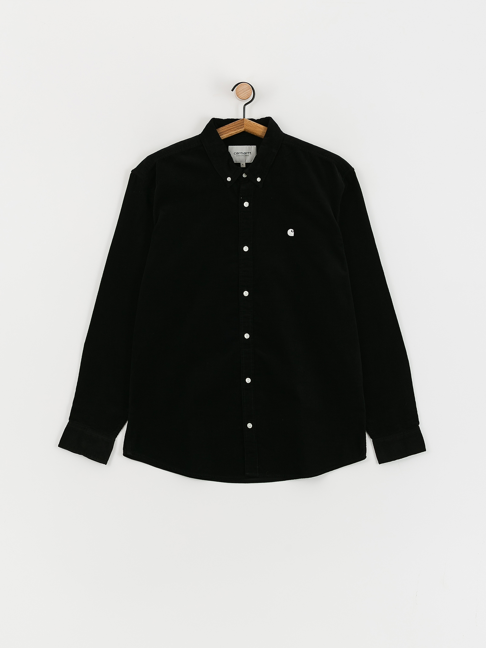 Carhartt WIP Madison Fine Cord Ing (black/wax)
