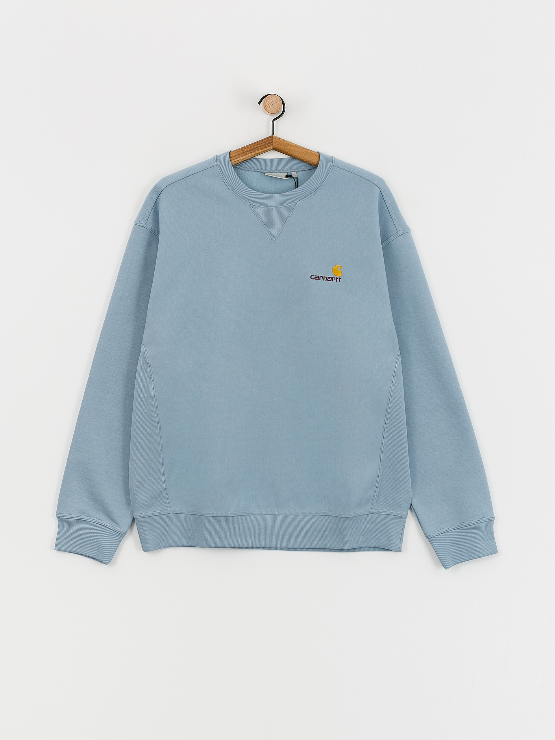 Carhartt WIP American Script Pulóver (frosted blue)