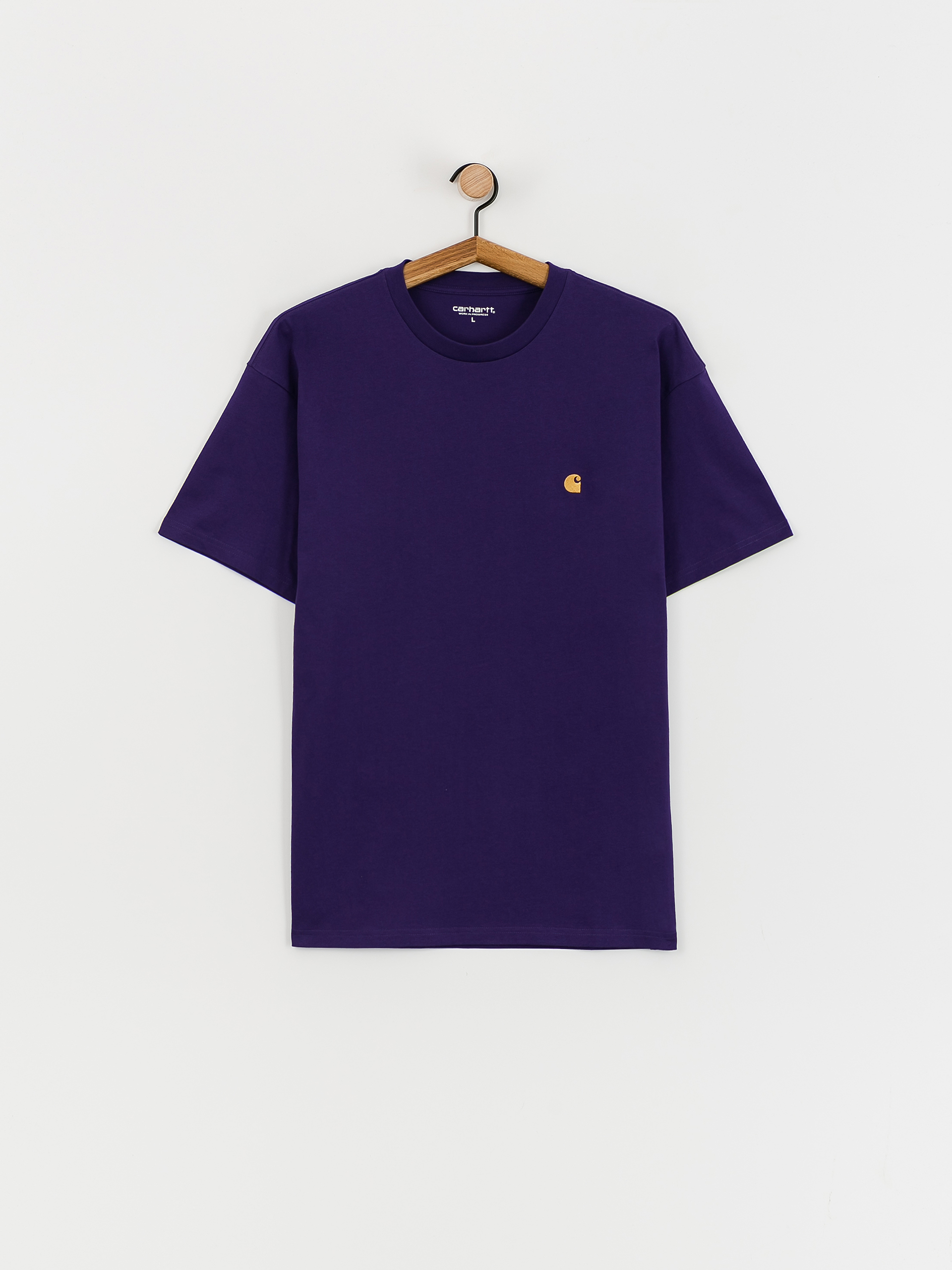 Carhartt WIP Chase Póló (tyrian/gold)