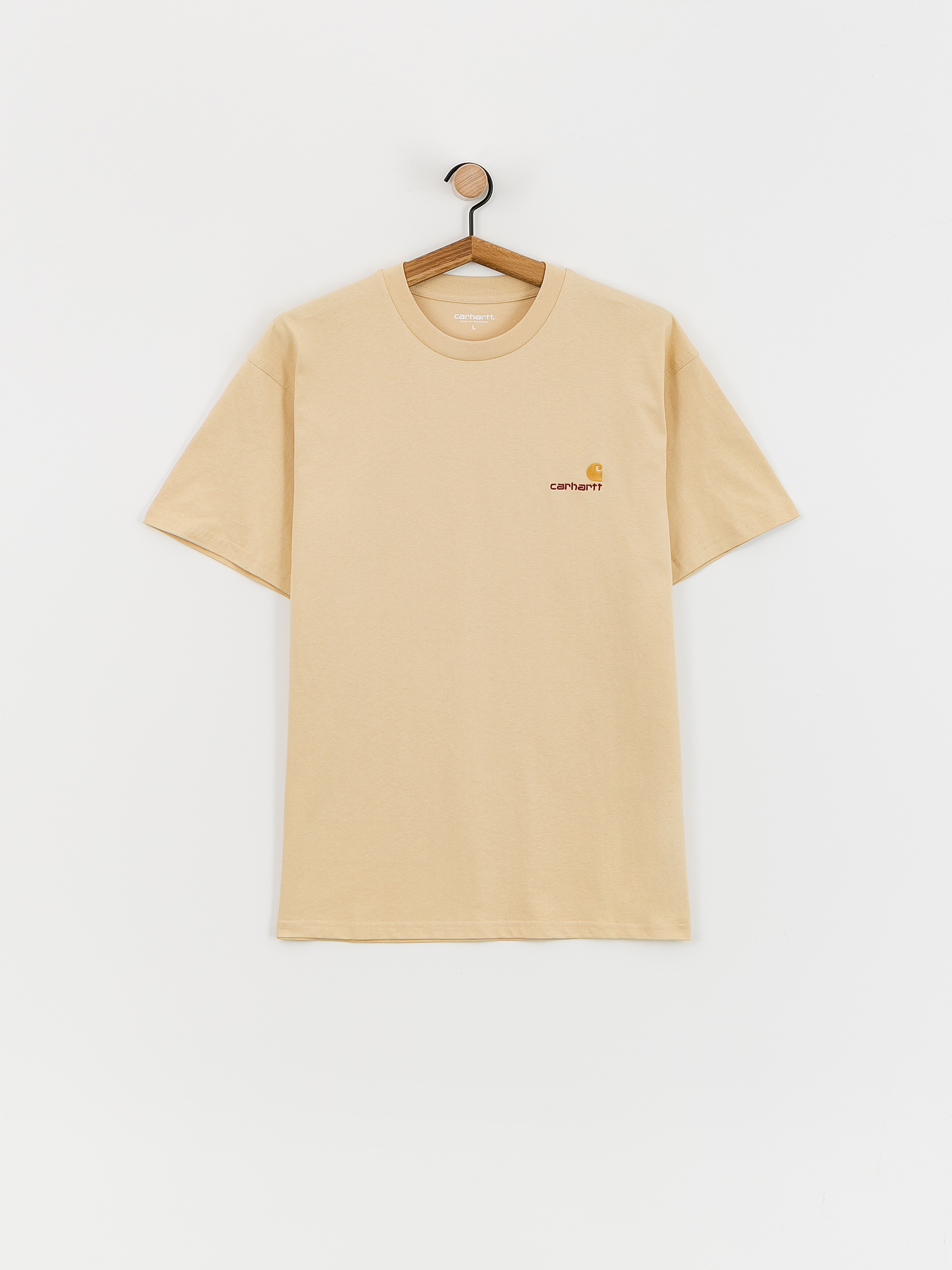 Carhartt WIP American Script Póló (rattan)
