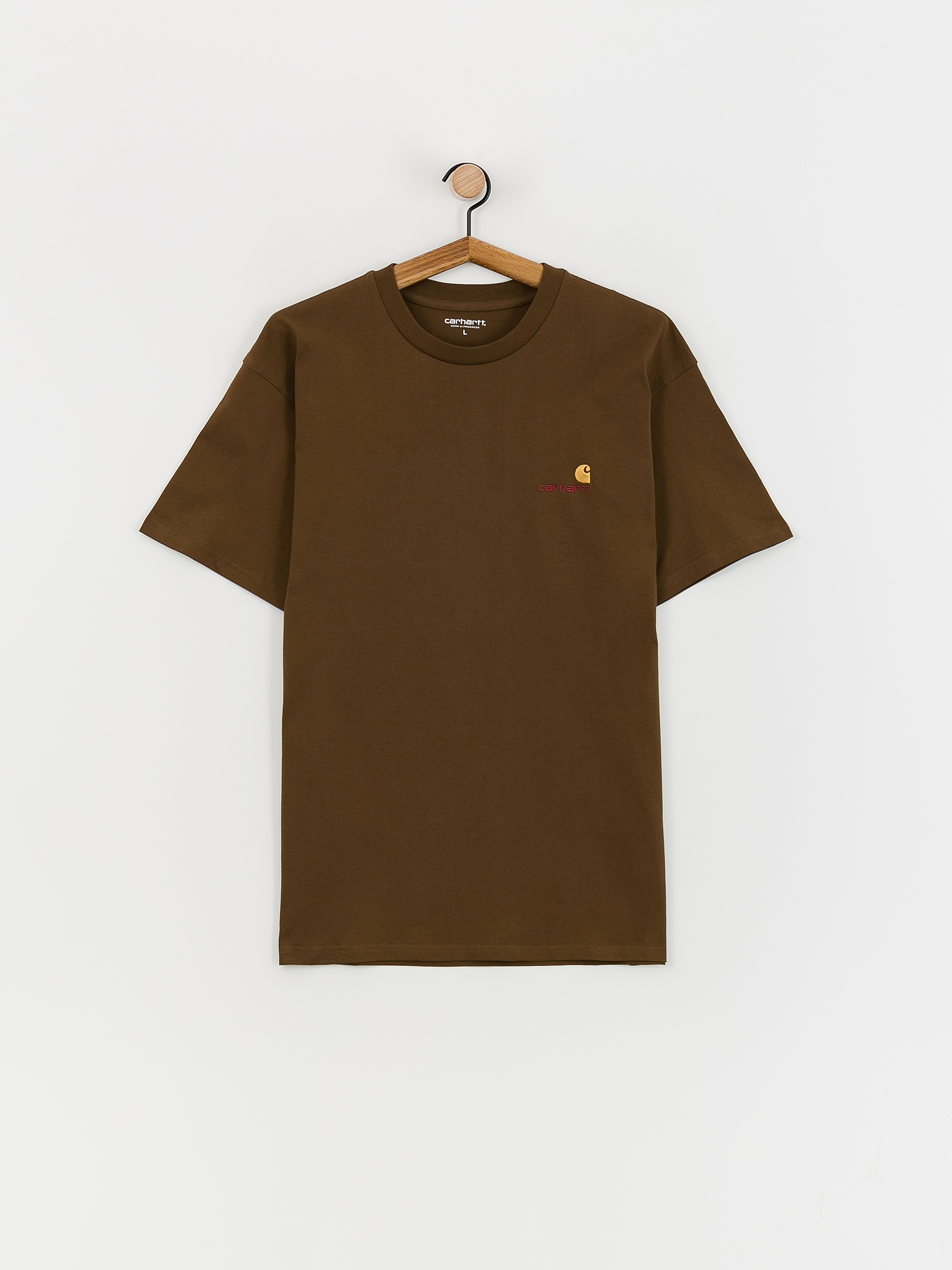 Carhartt WIP American Script Póló (lumber)