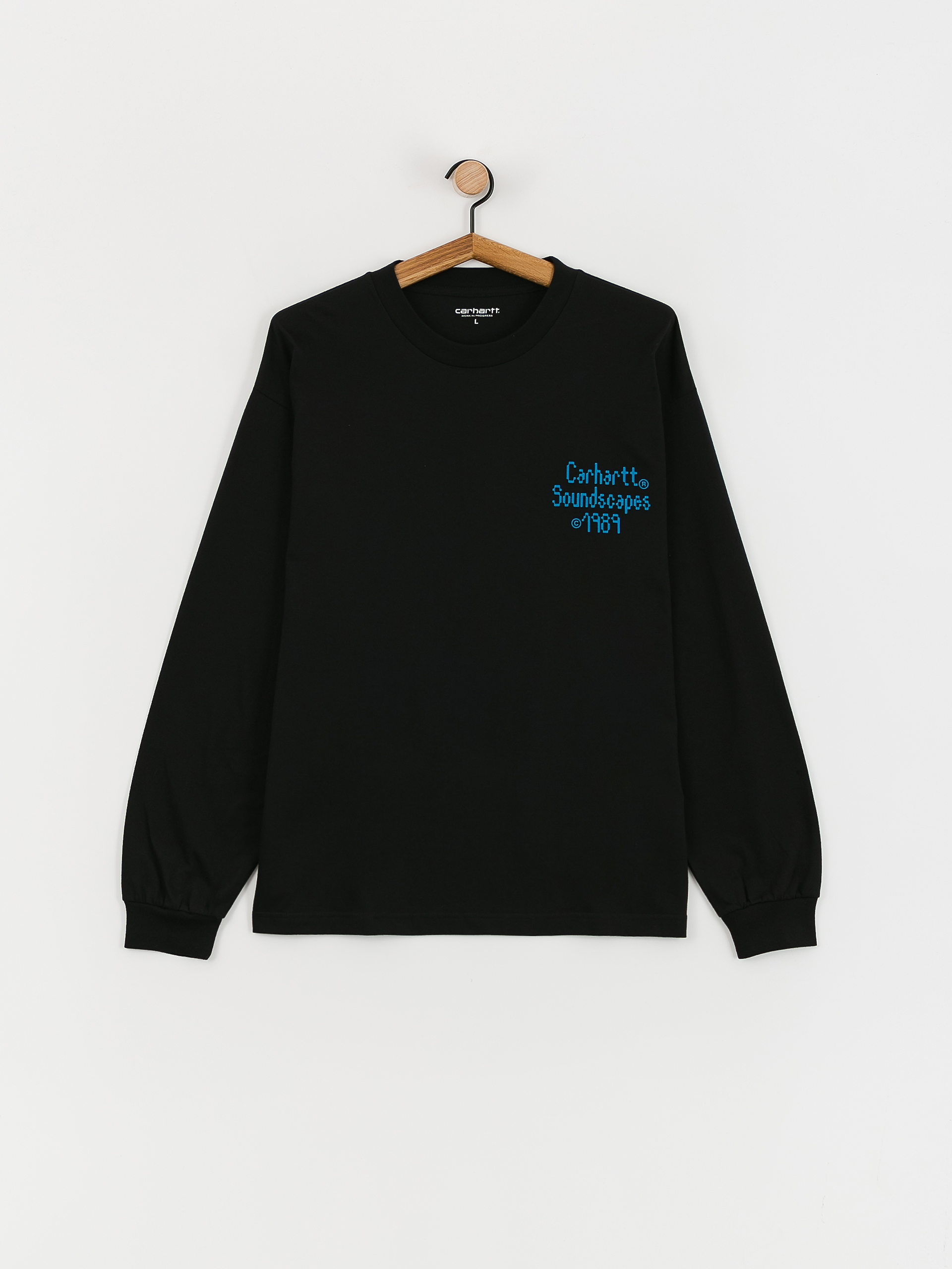 Carhartt WIP Soundface Hosszú ujjú felső (black)