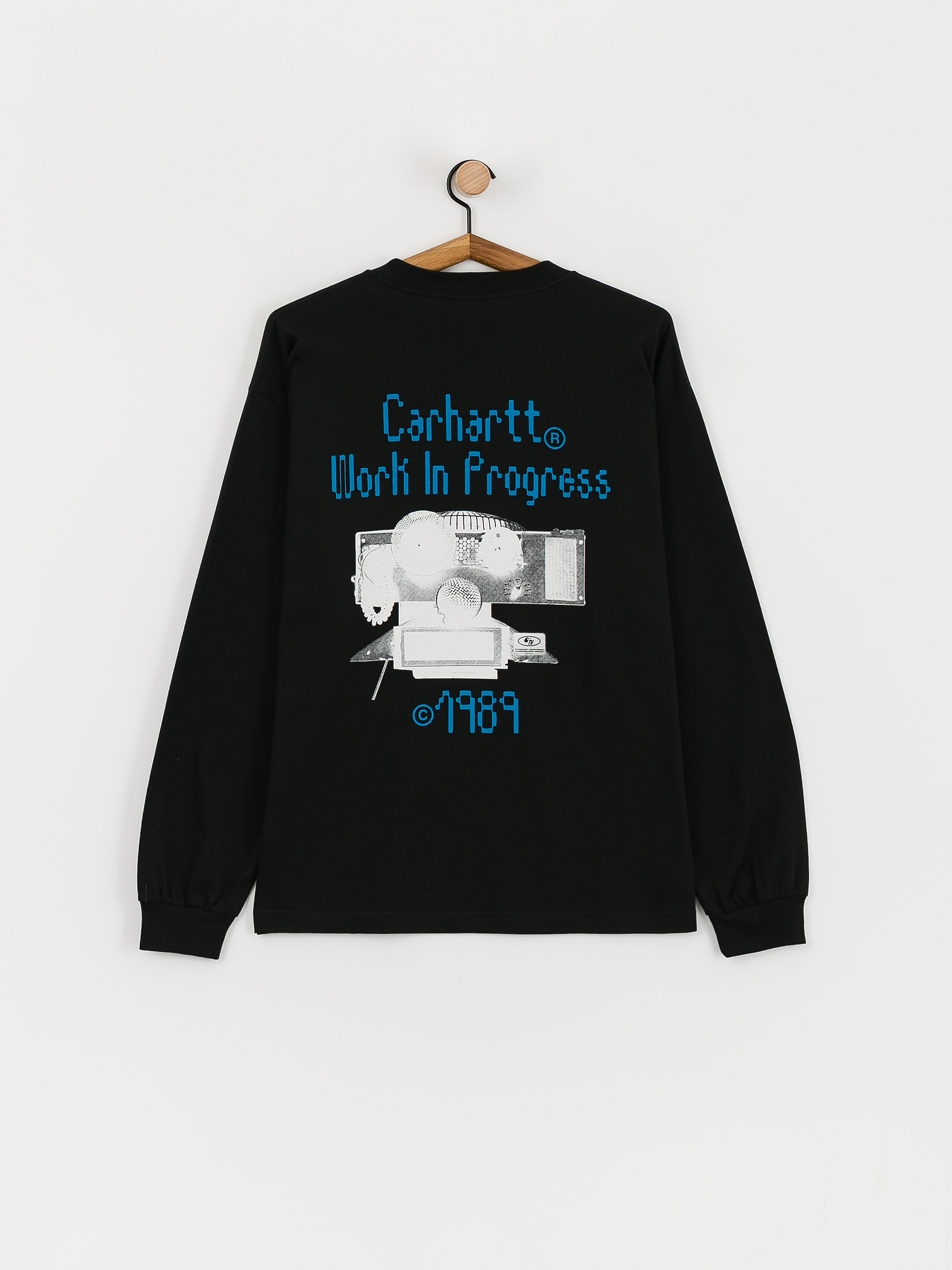 Carhartt WIP Soundface Hosszú ujjú felső (black)