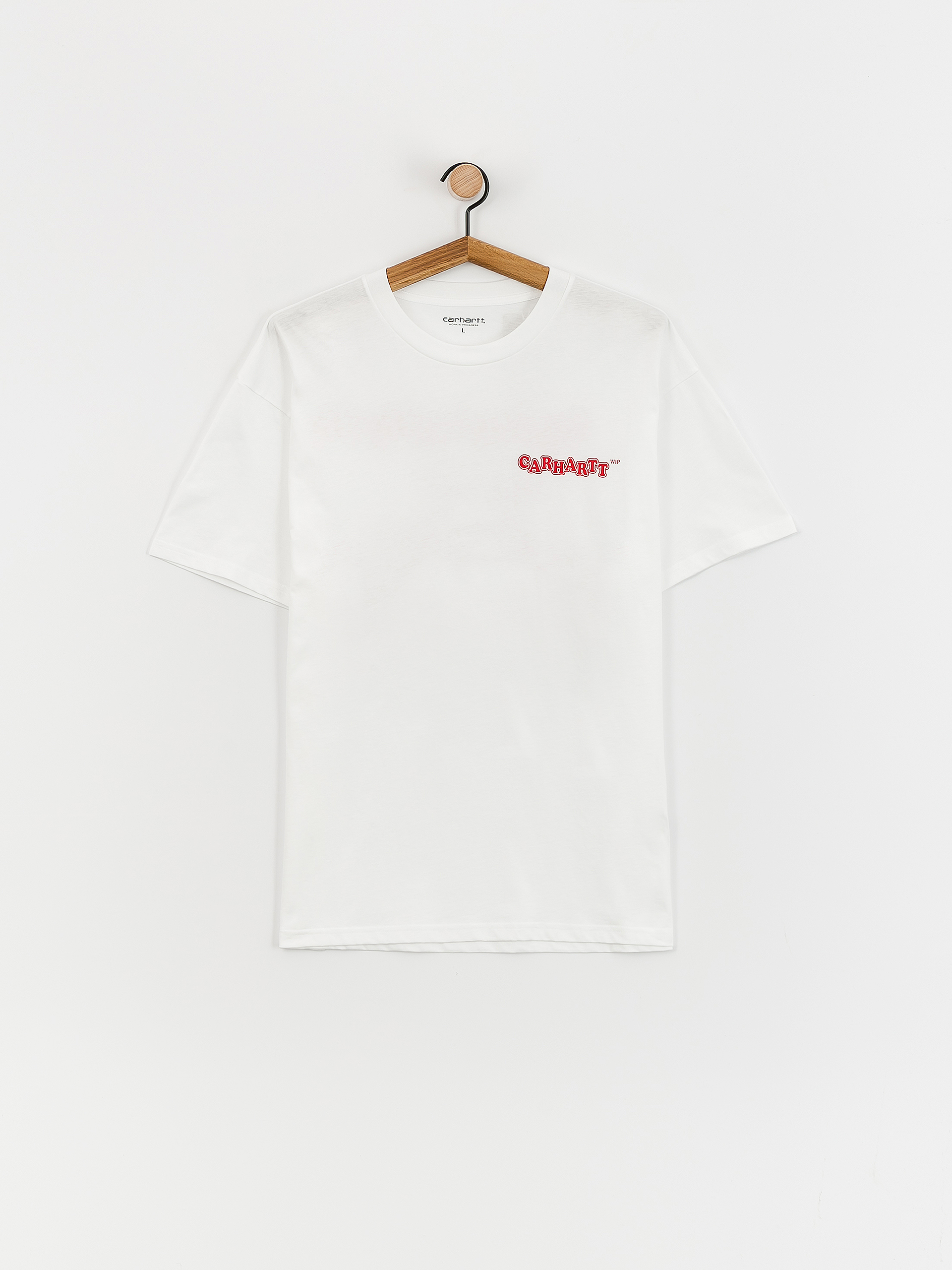 Carhartt WIP Fast Food Póló (white/red)