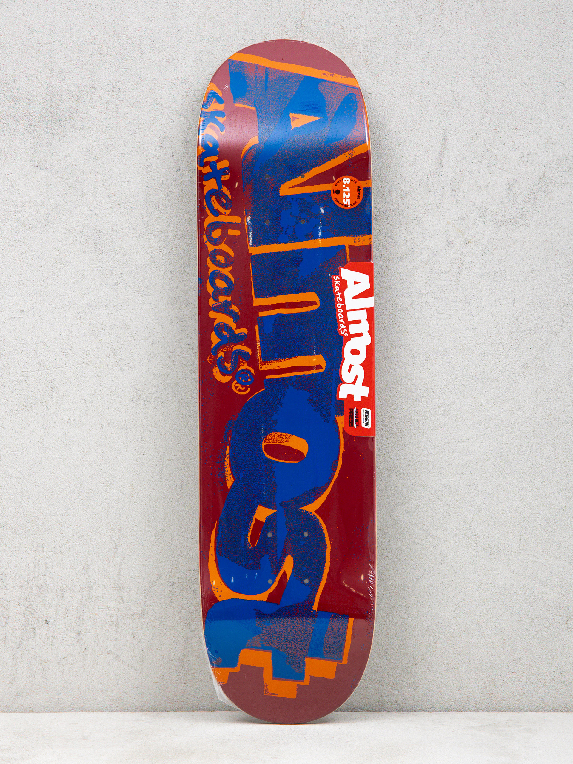 Almost Silk Screen Hyb Gördeszka lap (red)