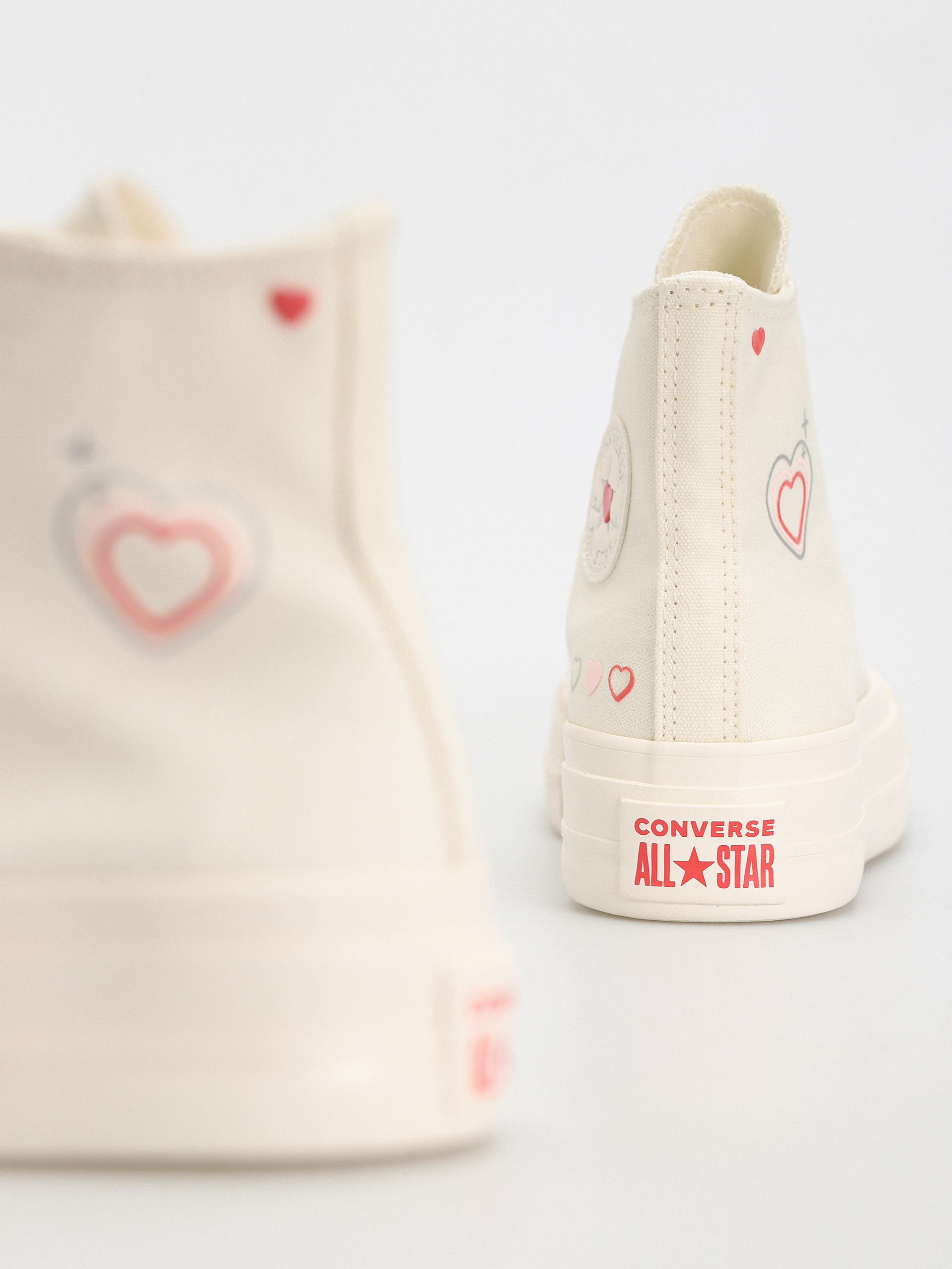 Converse Chuck Taylor All Star Lift Hi Tornacipők Wmn (khaki/off white)